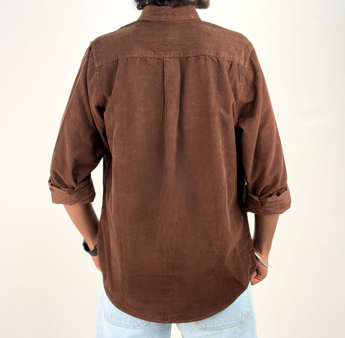 Brown Corduroy Shirt 2