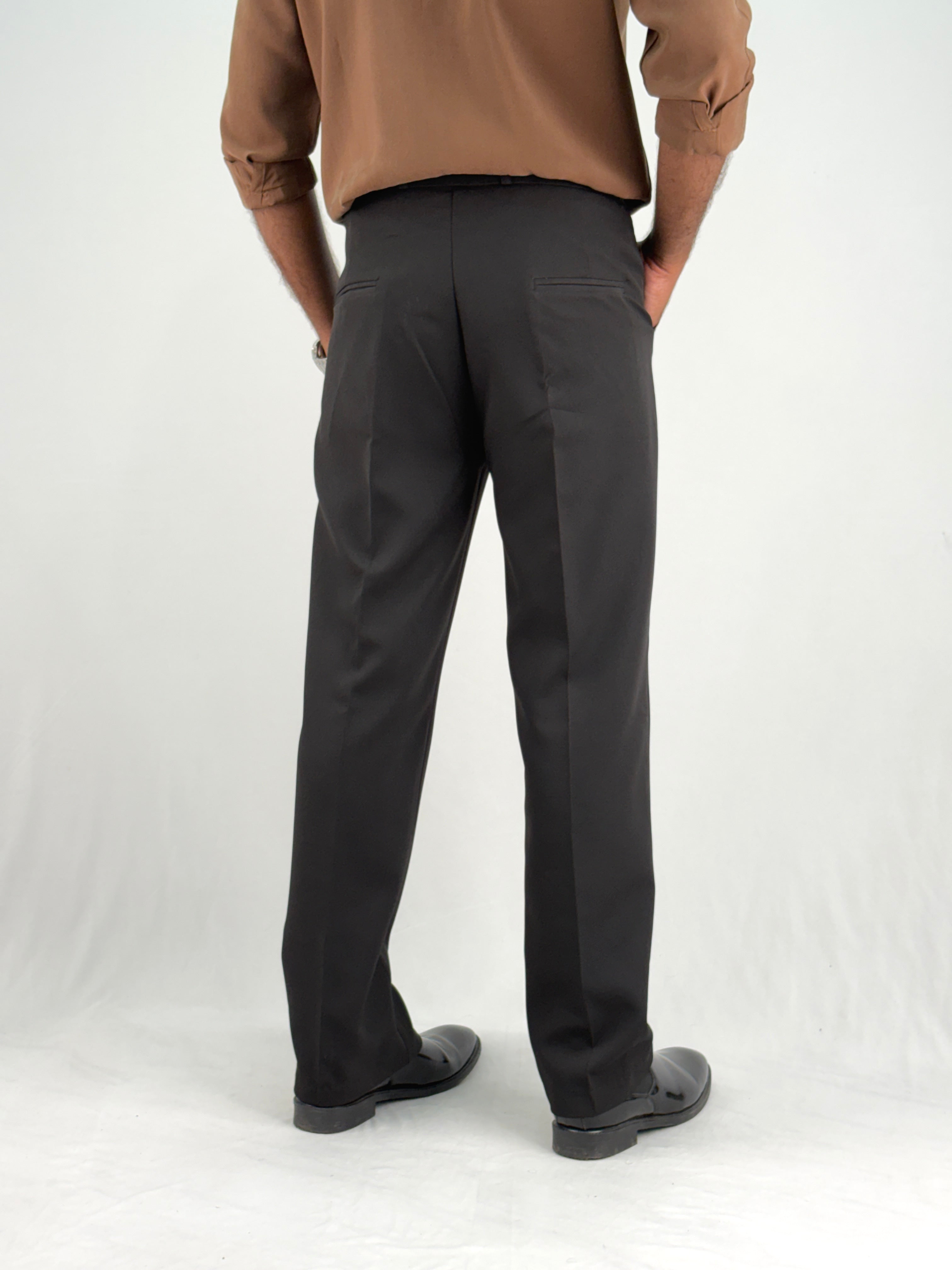 Black Korean Baggy Pant