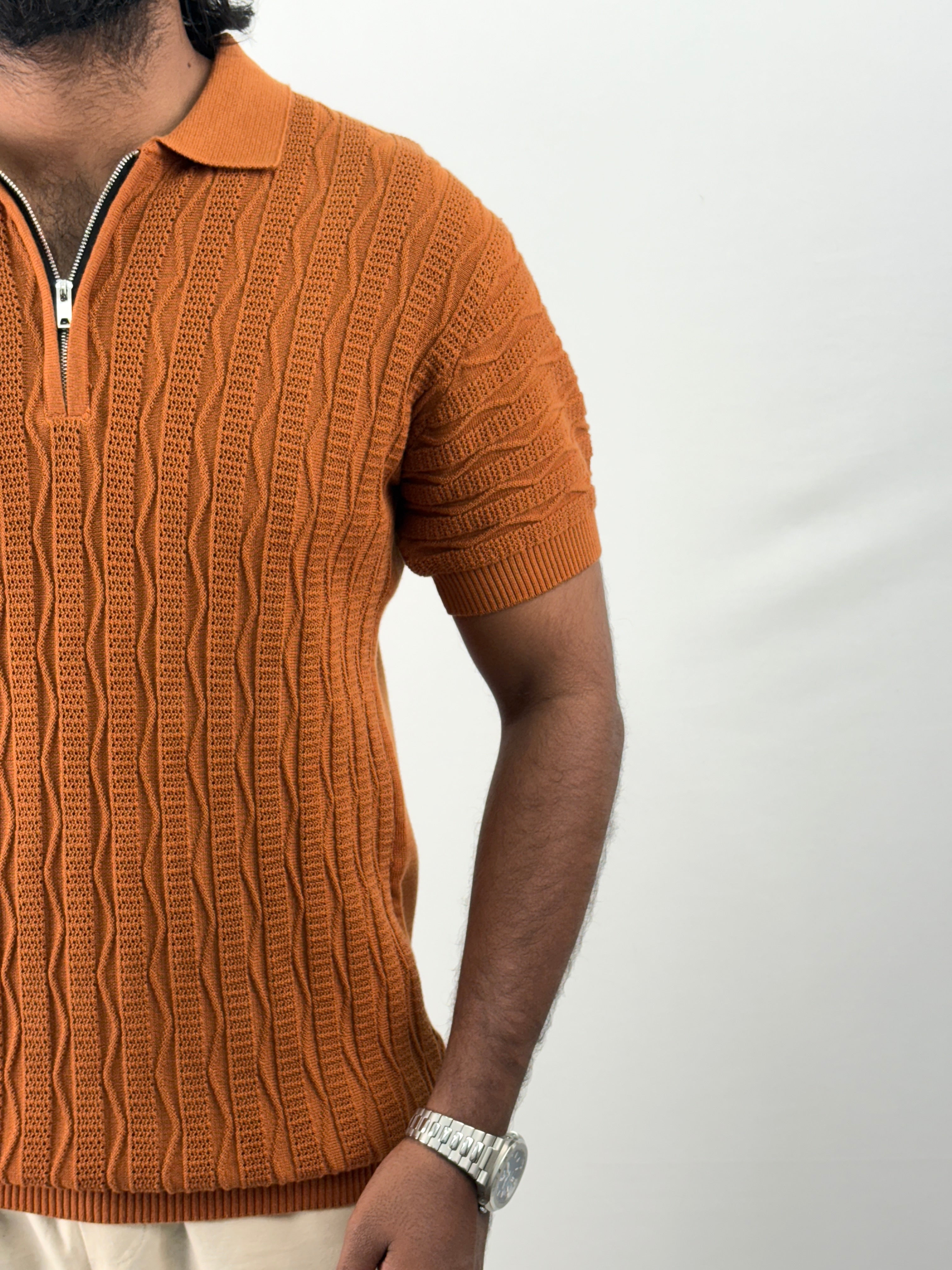 Rust Polo T-Shirt