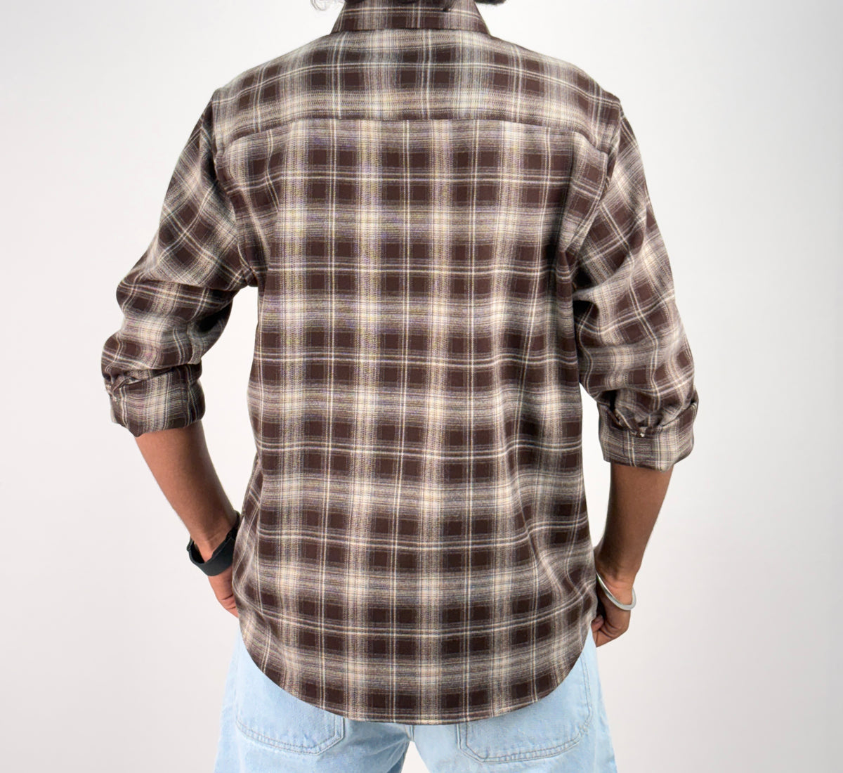 Coffee Brown IMP Flannel Shirt 6