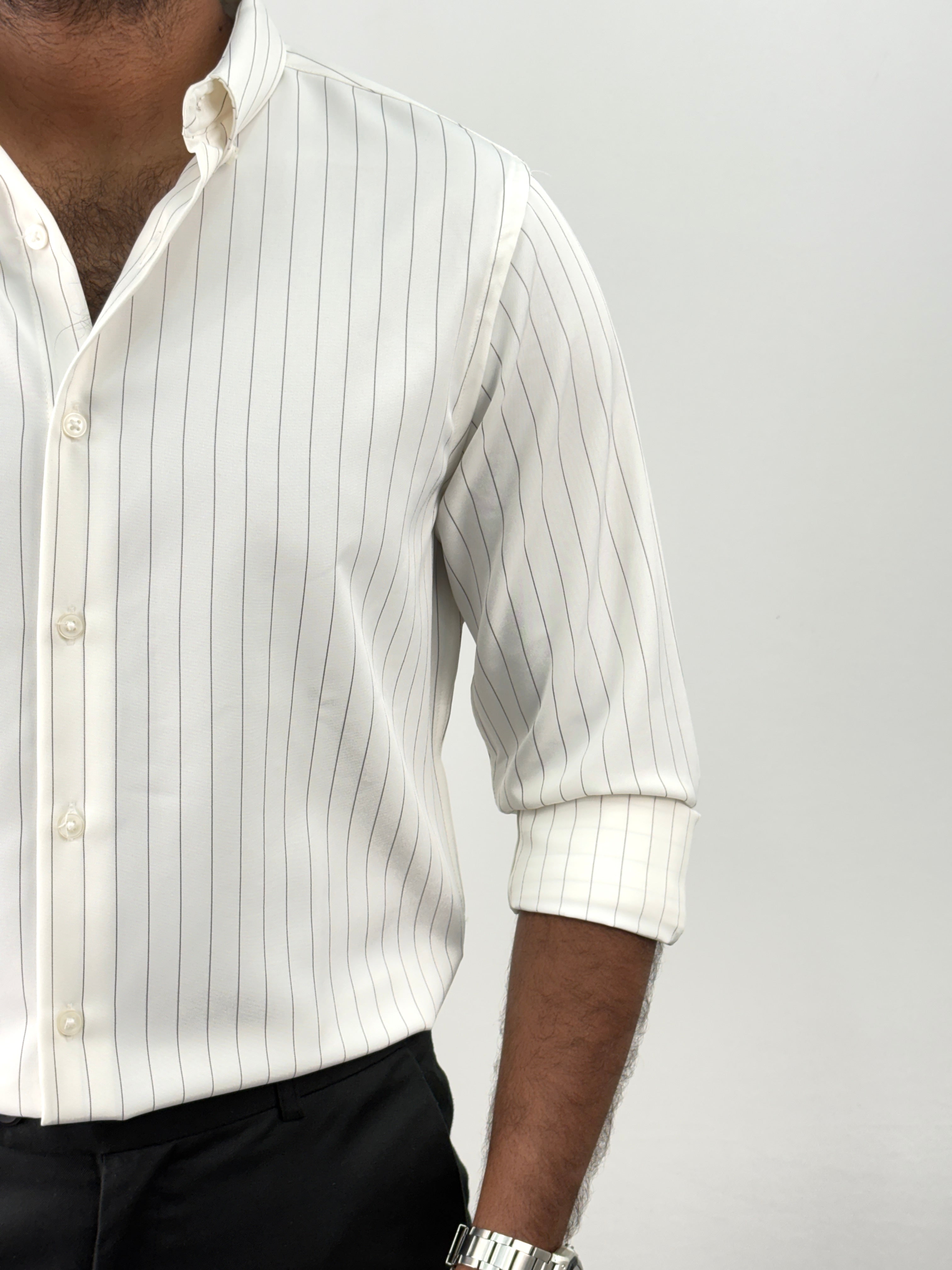 White Stripe Shirt