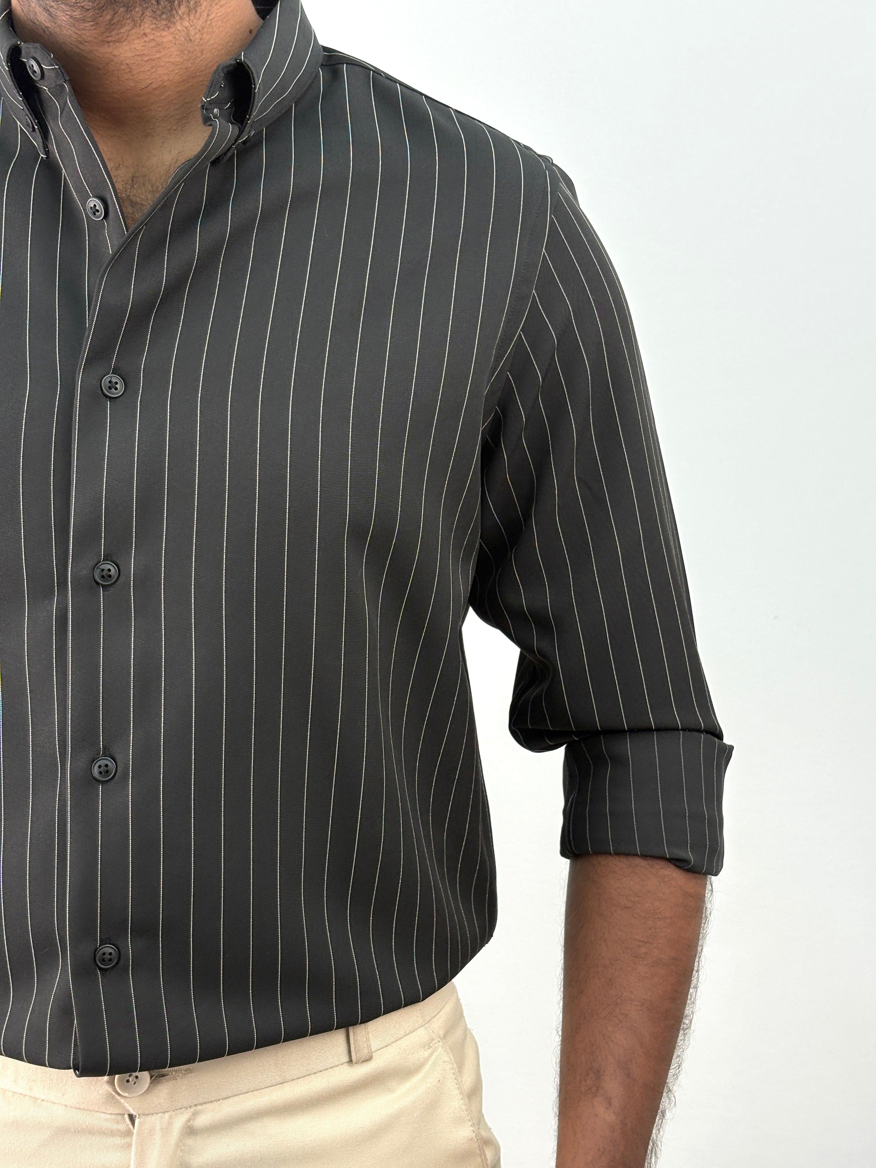 Black Stripe Shirt