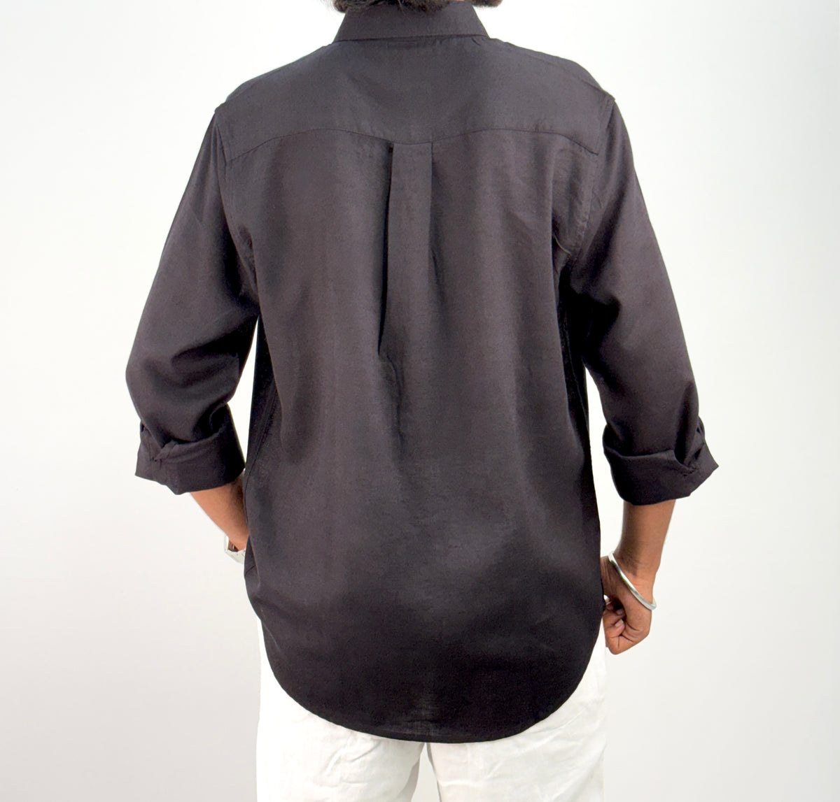 Black Linen Shirt