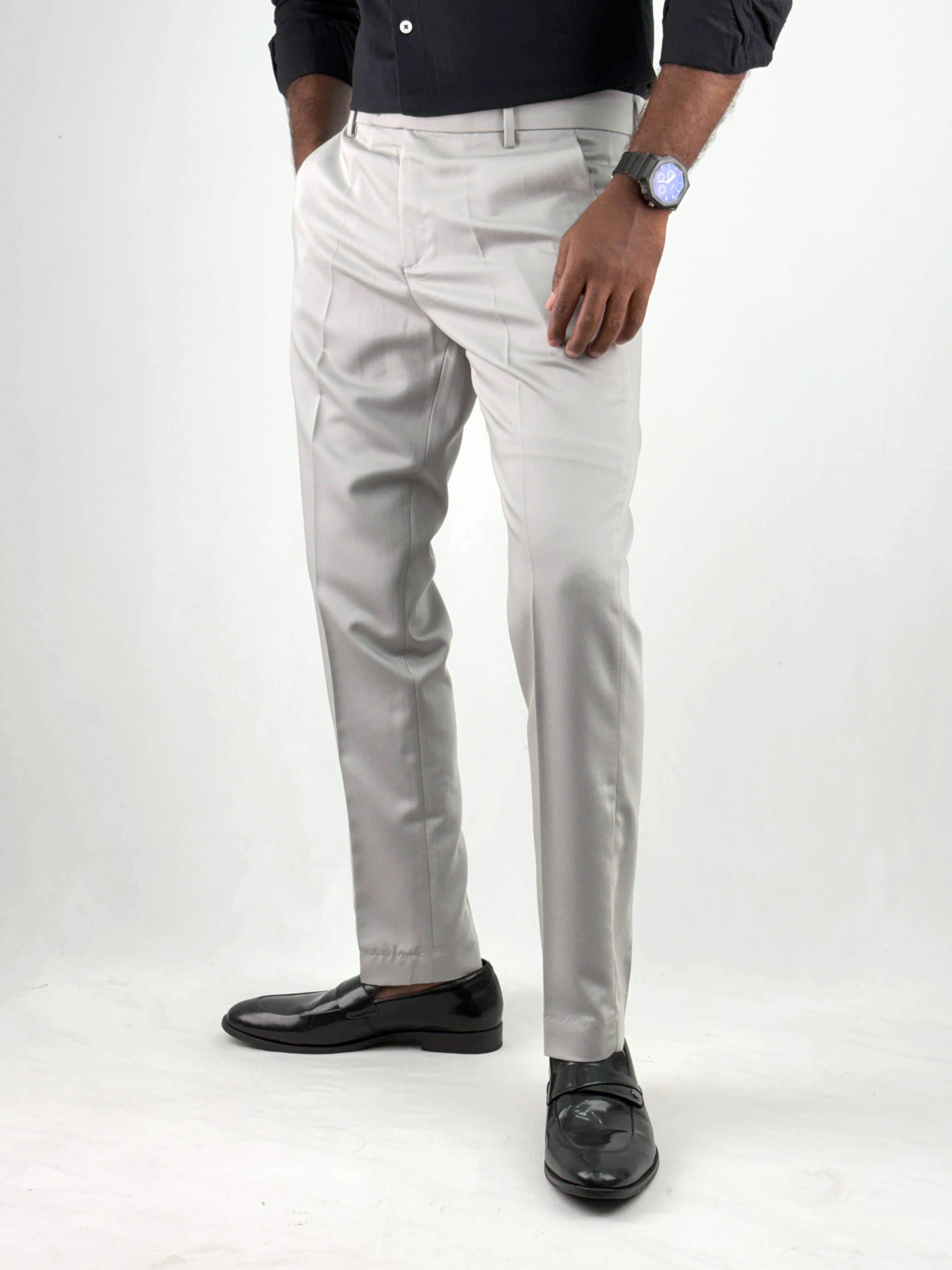 Blue Grey Formal Pant