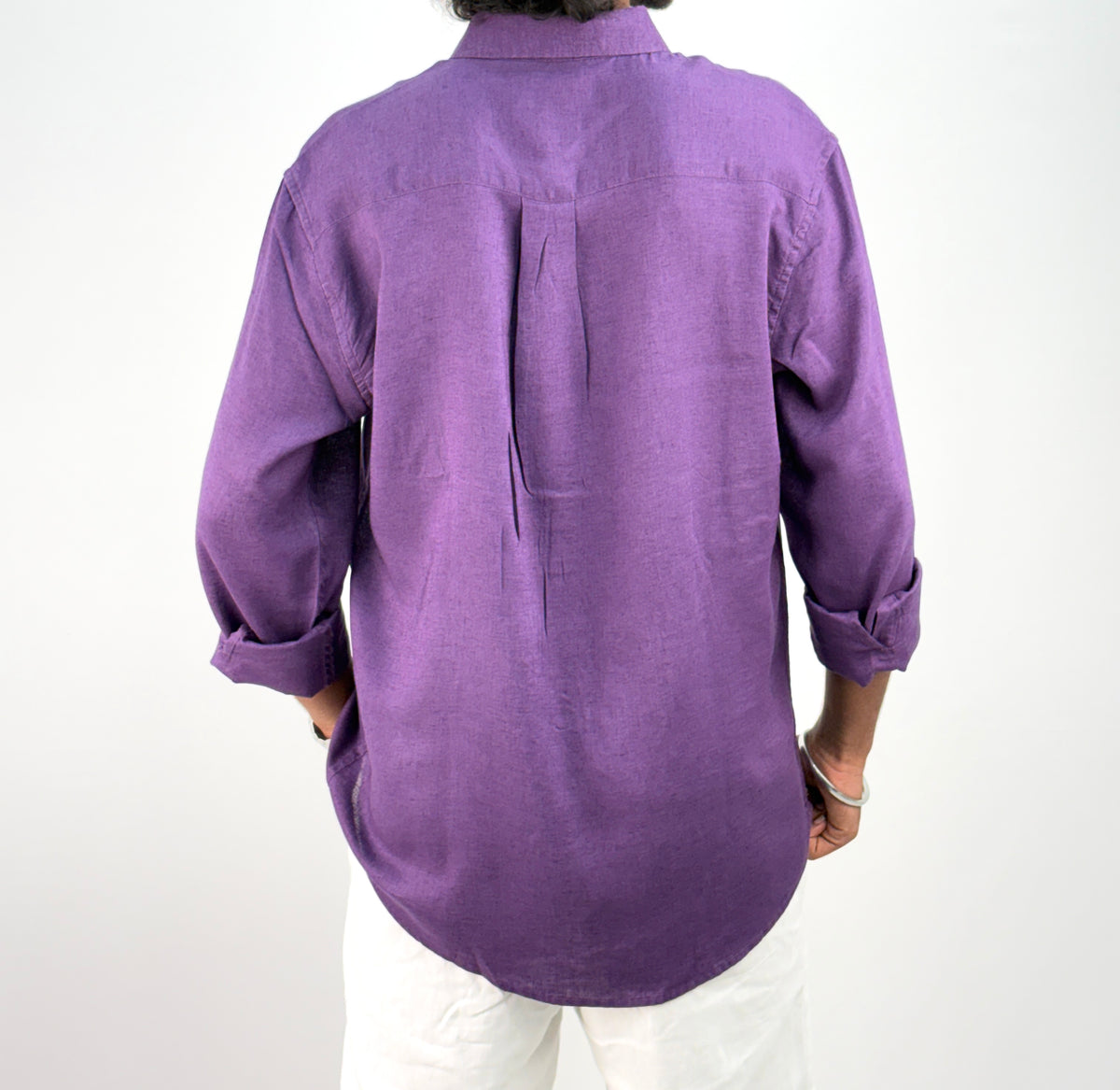 Purple Linen Shirt