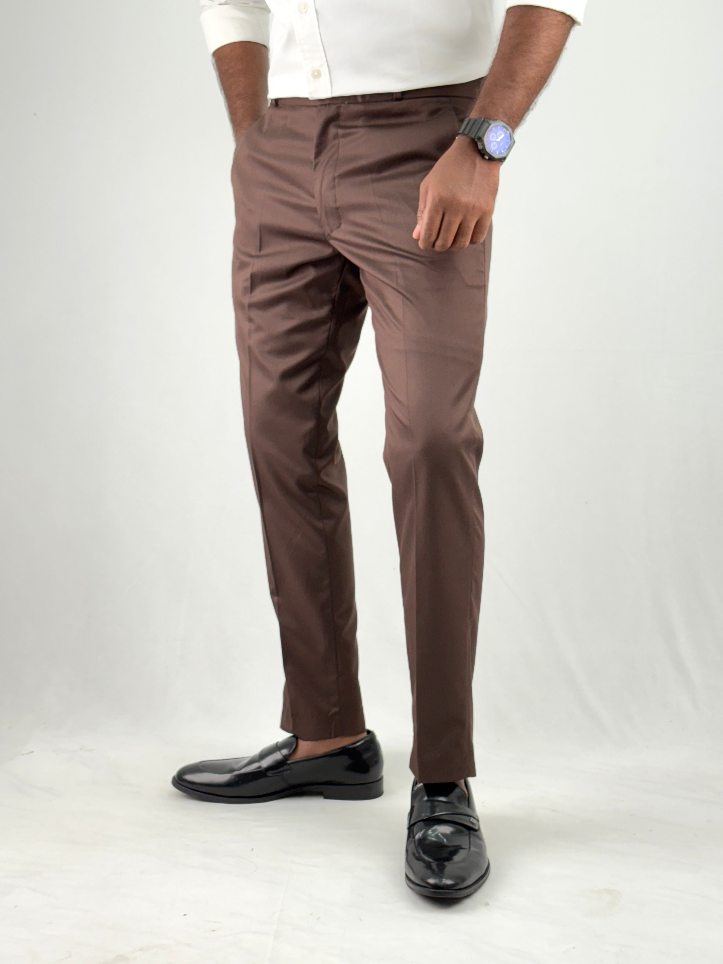 Chocolate Brown Formal Pant