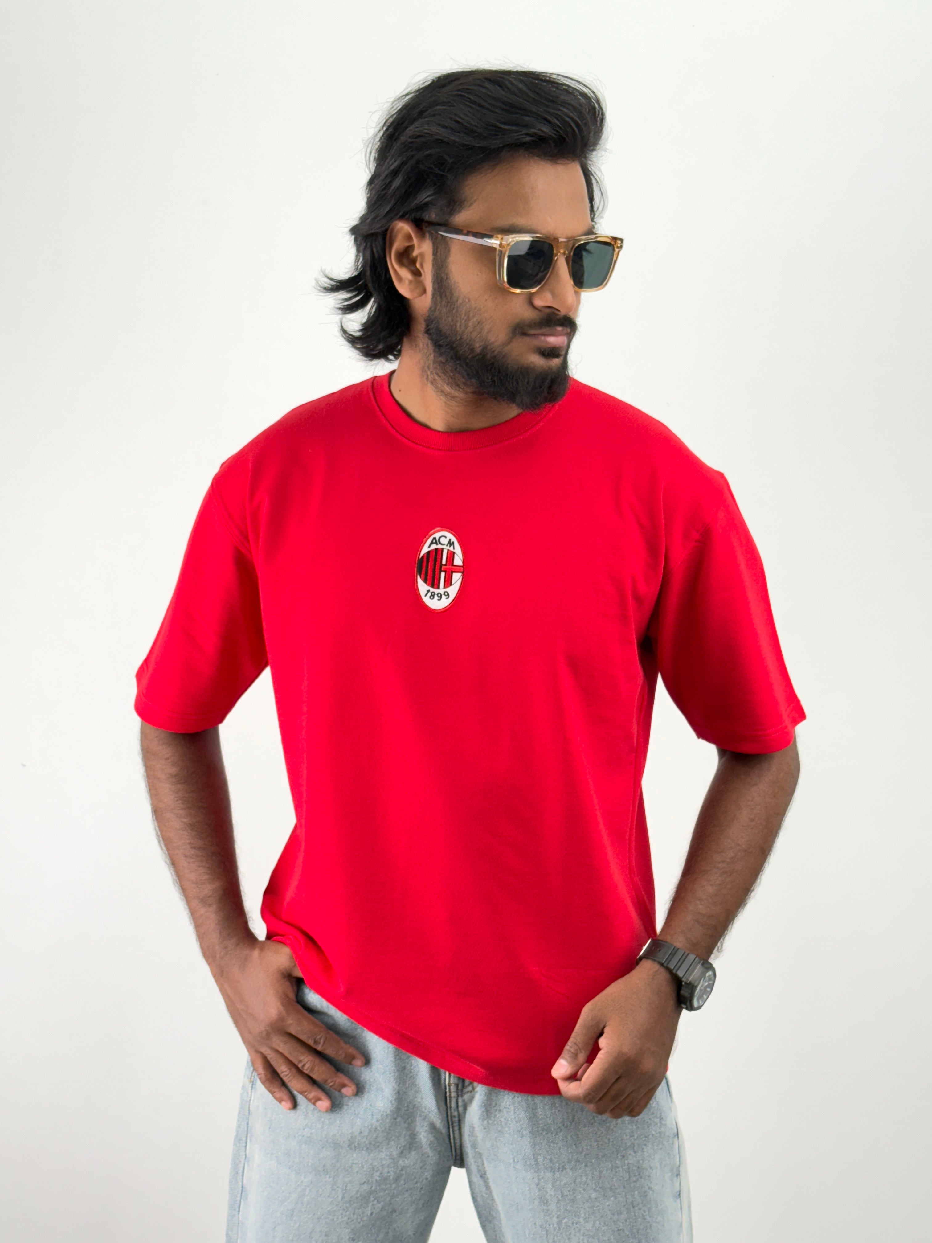Red Oversized T-Shirt