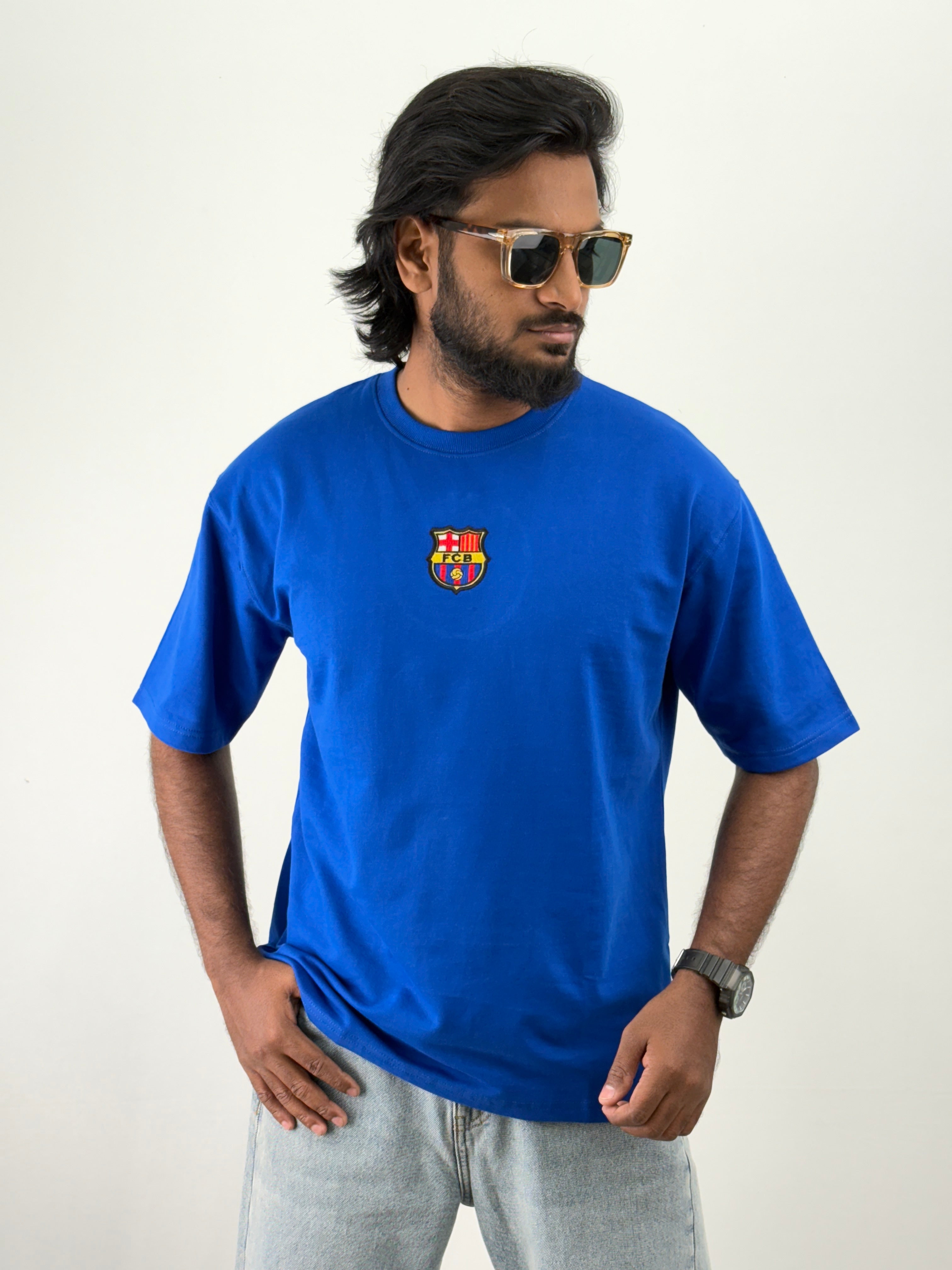 Blue Oversized T-Shirt