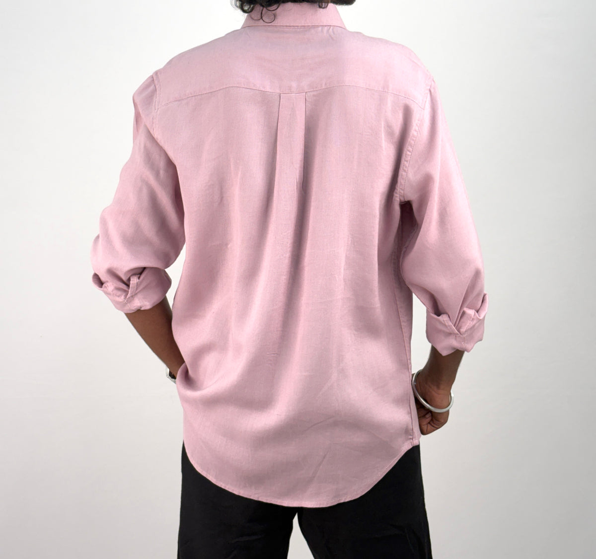Pink Linen Shirt