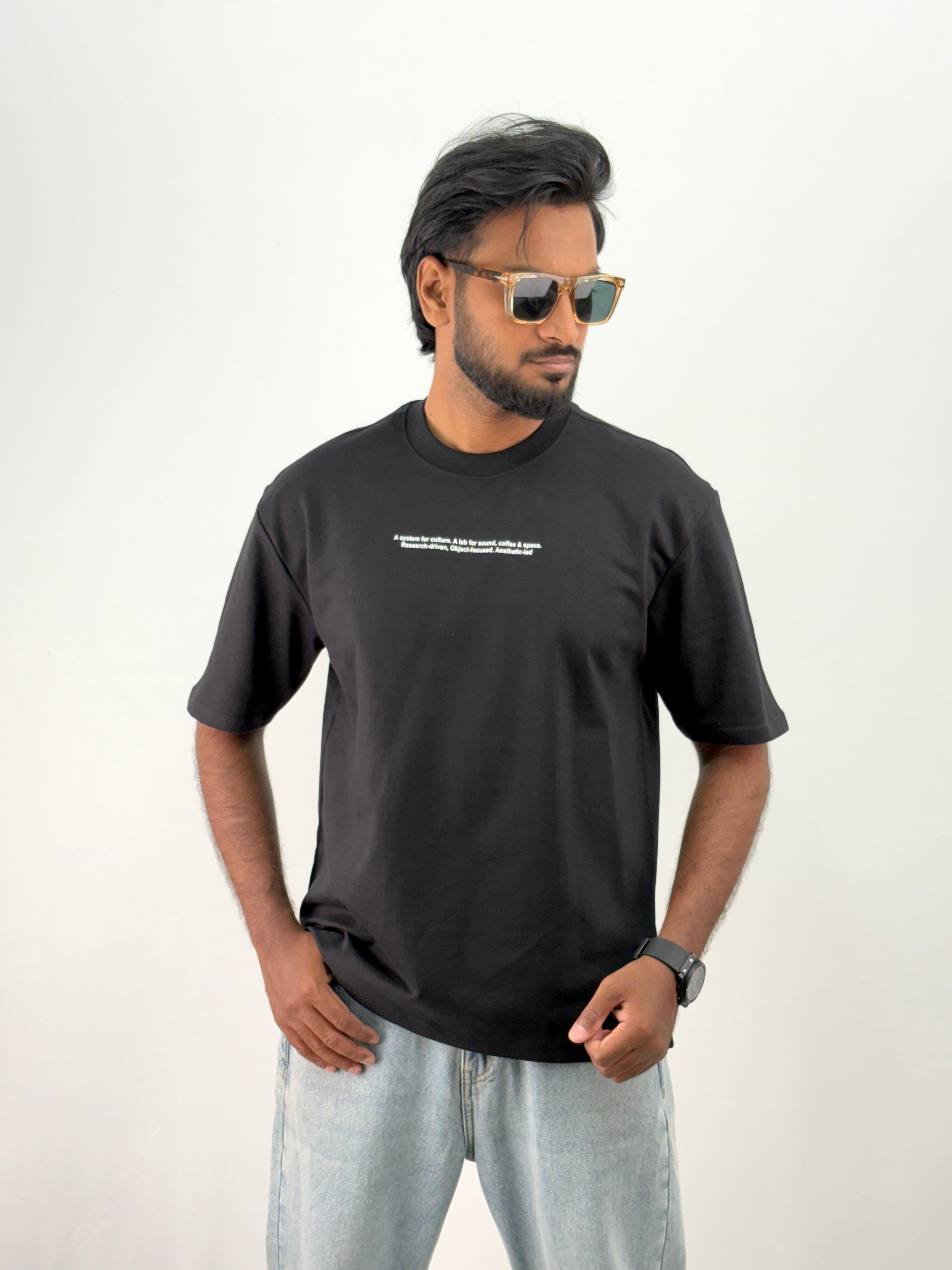 Black Oversized T-Shirt