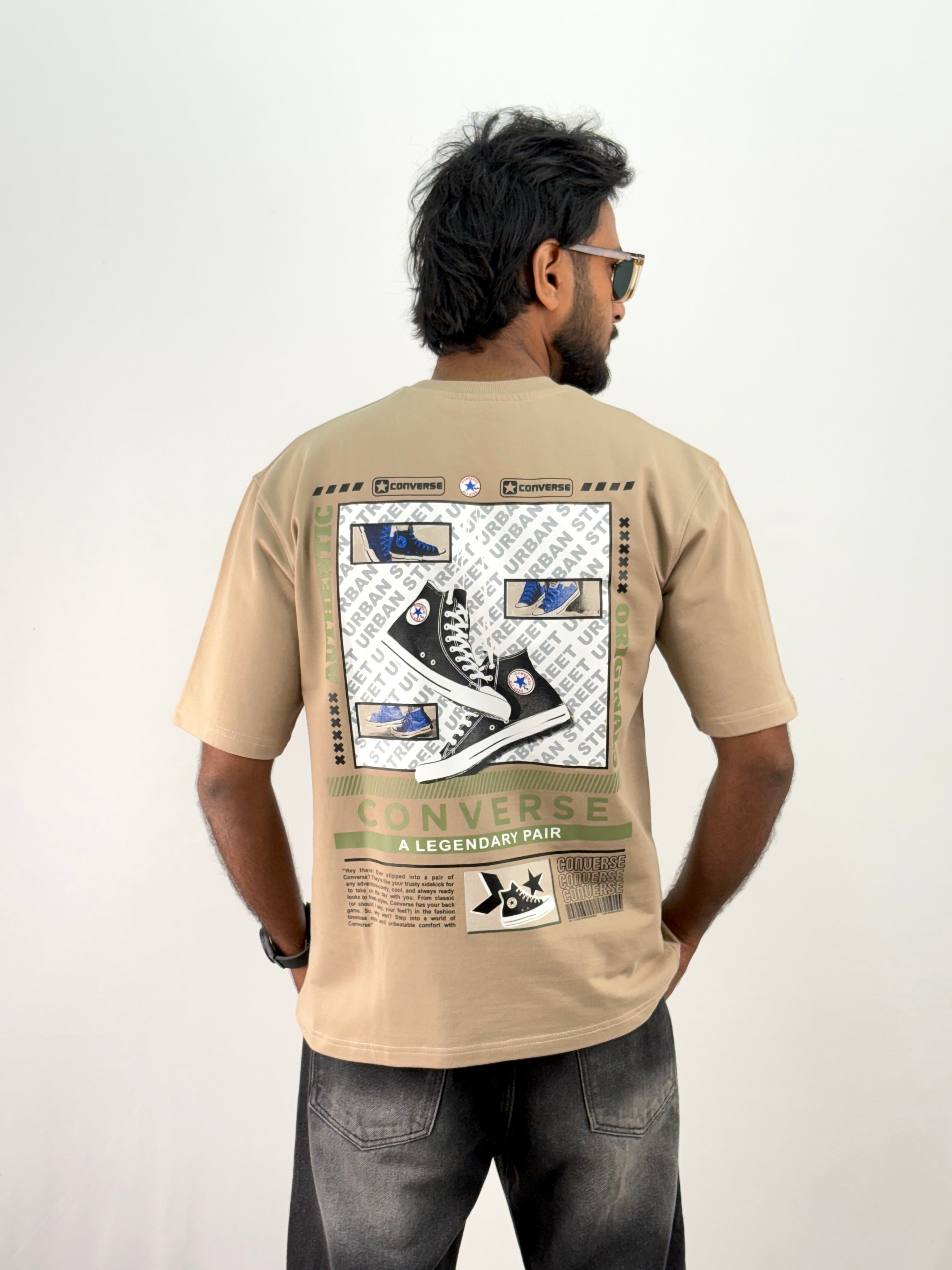 Khaki Oversized T-Shirt