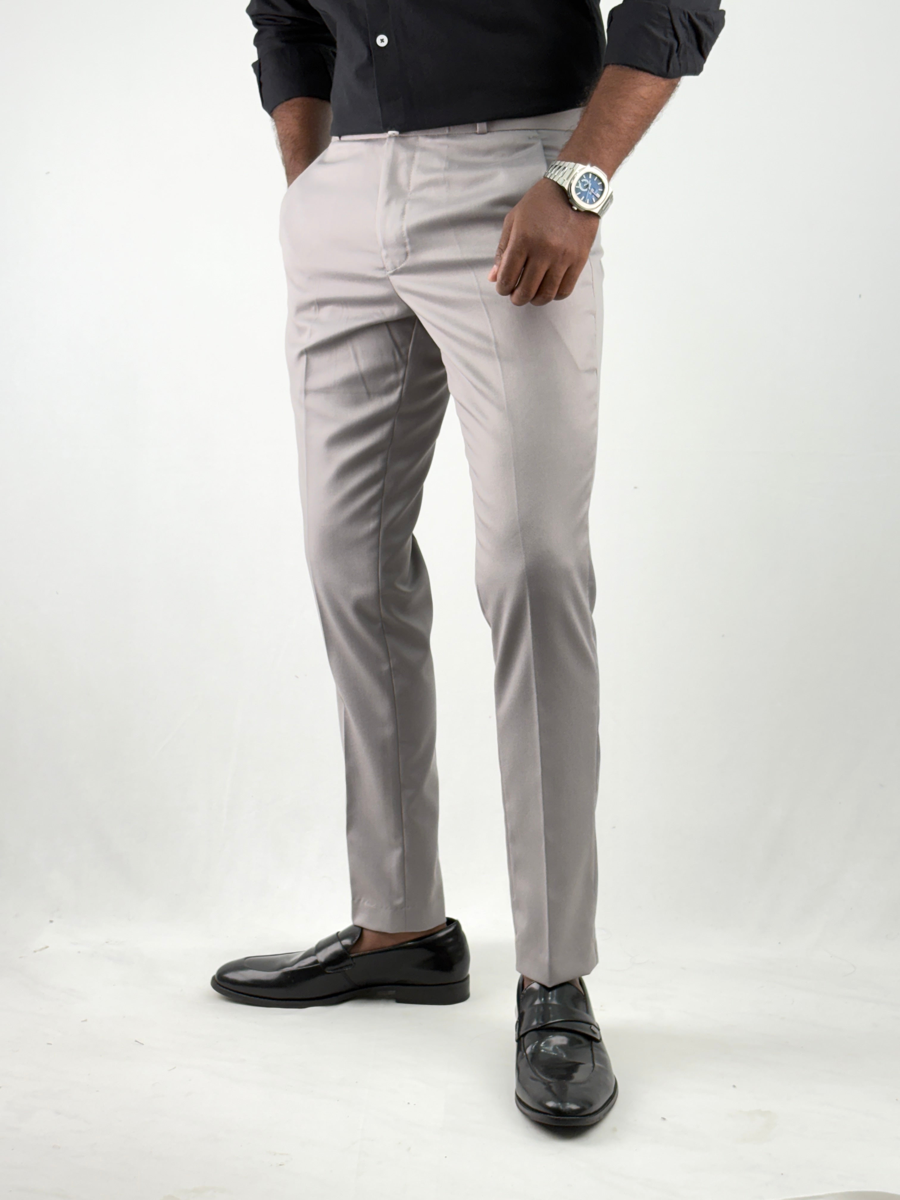 Ash Grey Formal Pant