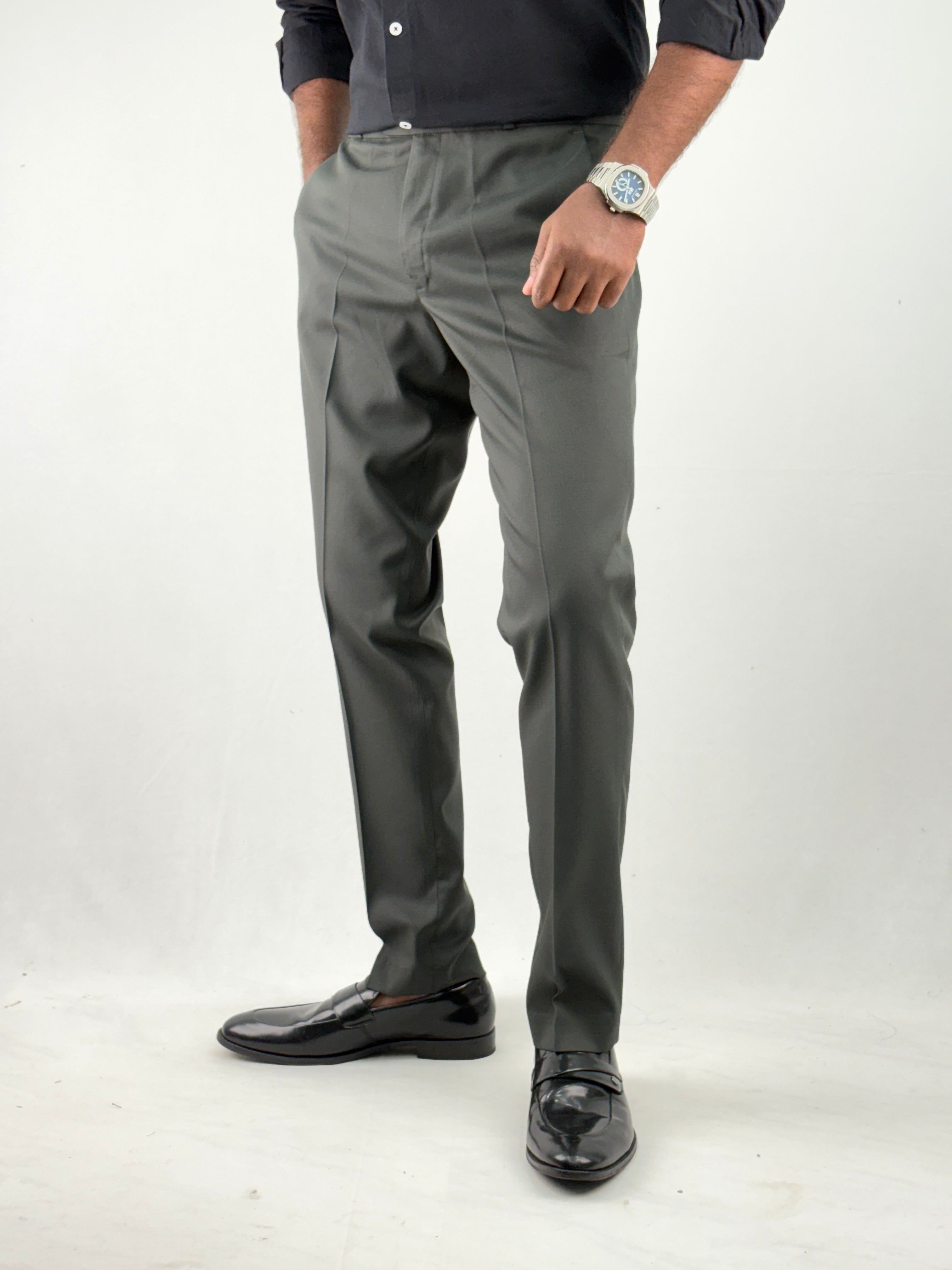 Bottle Green Formal Pant