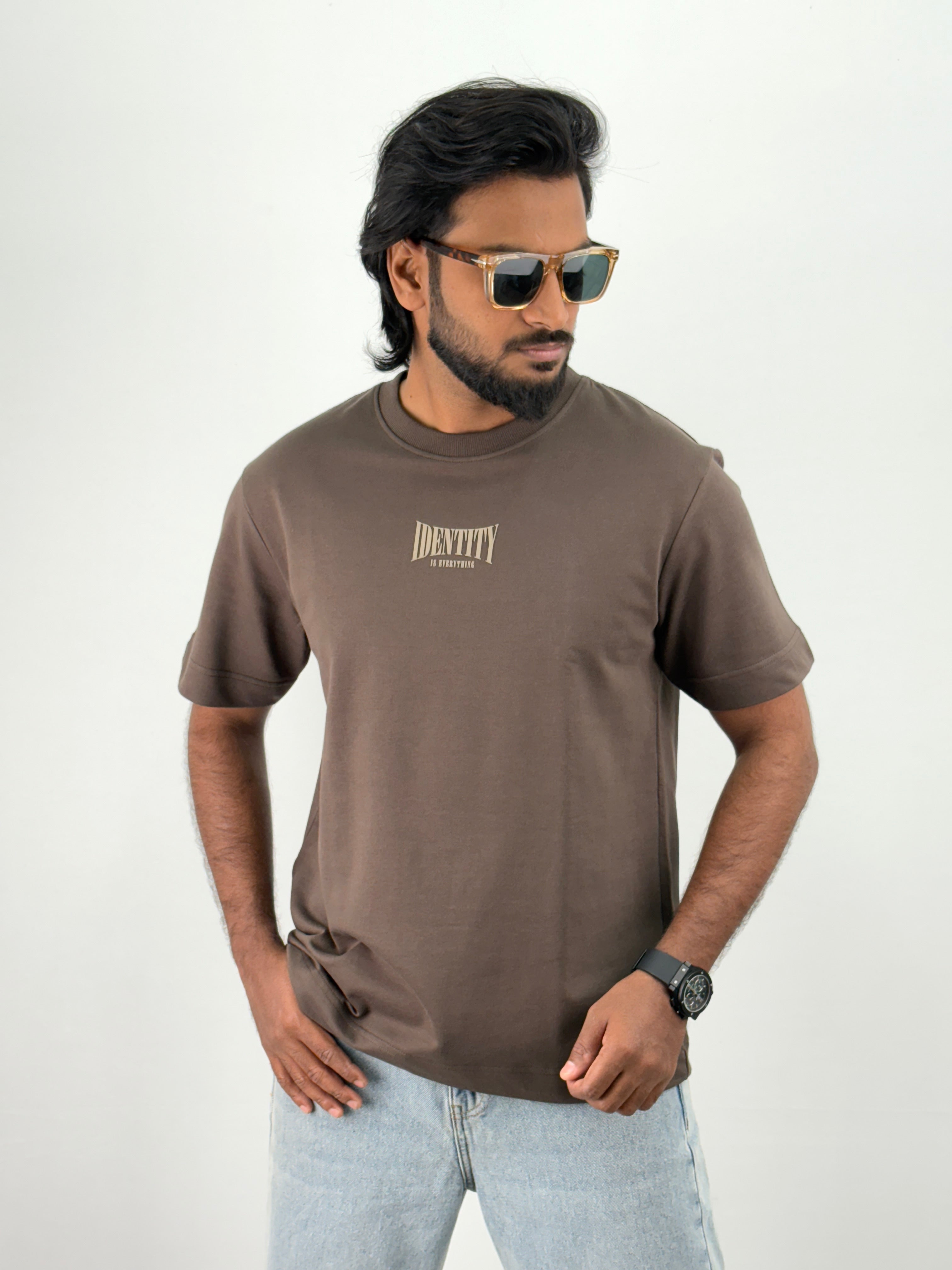 Brown Oversized T-Shirt