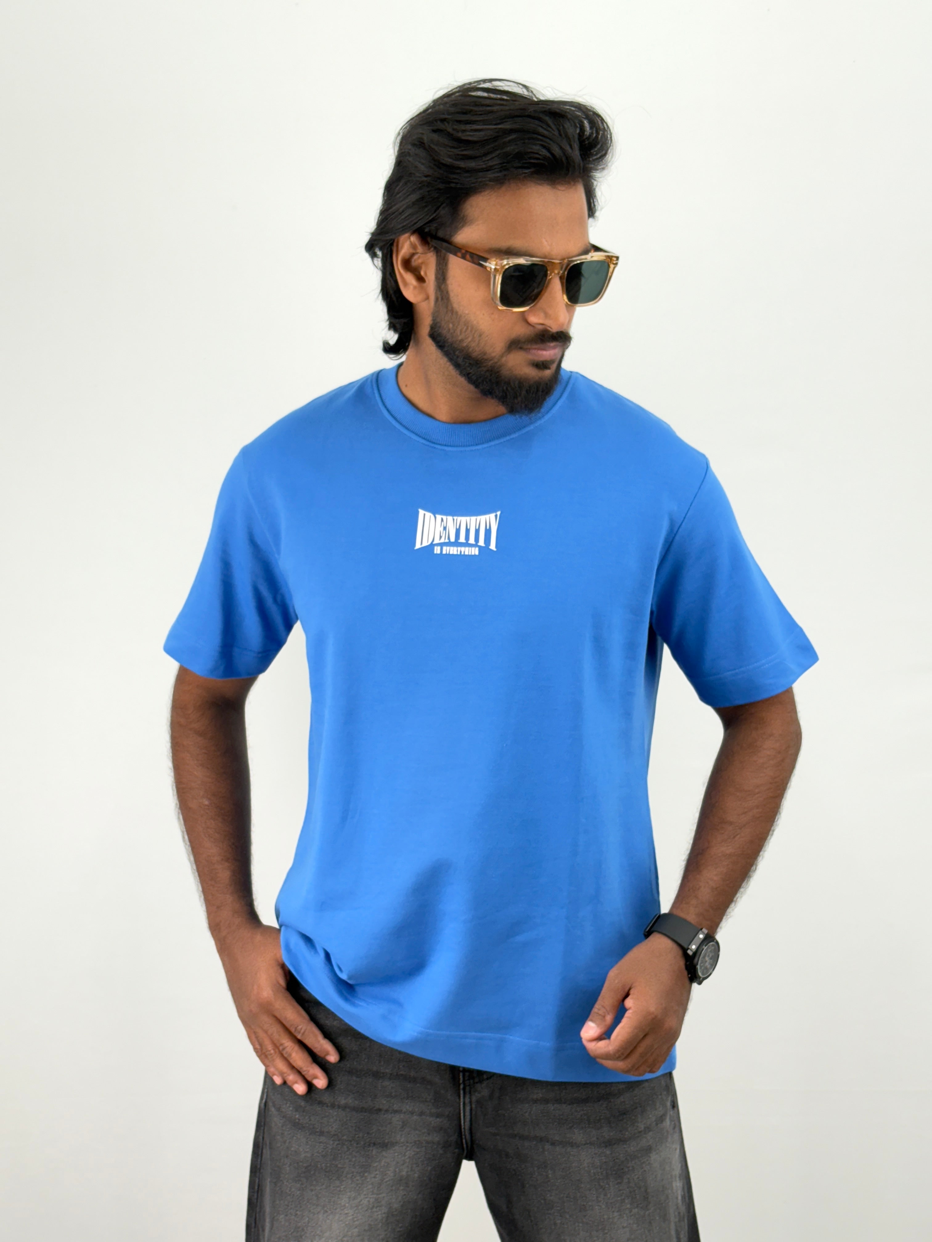 Blue Oversized T-Shirt