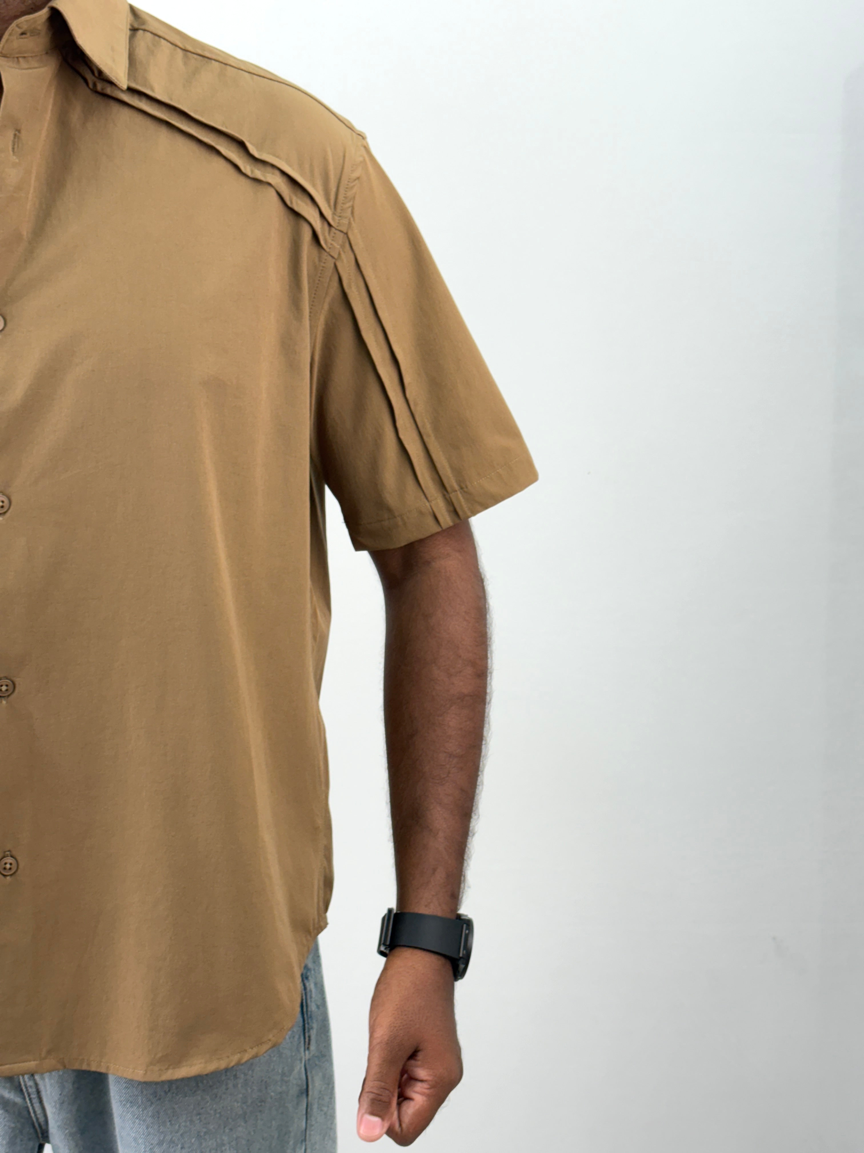 Khaki IMP Half Sleeve Shirt
