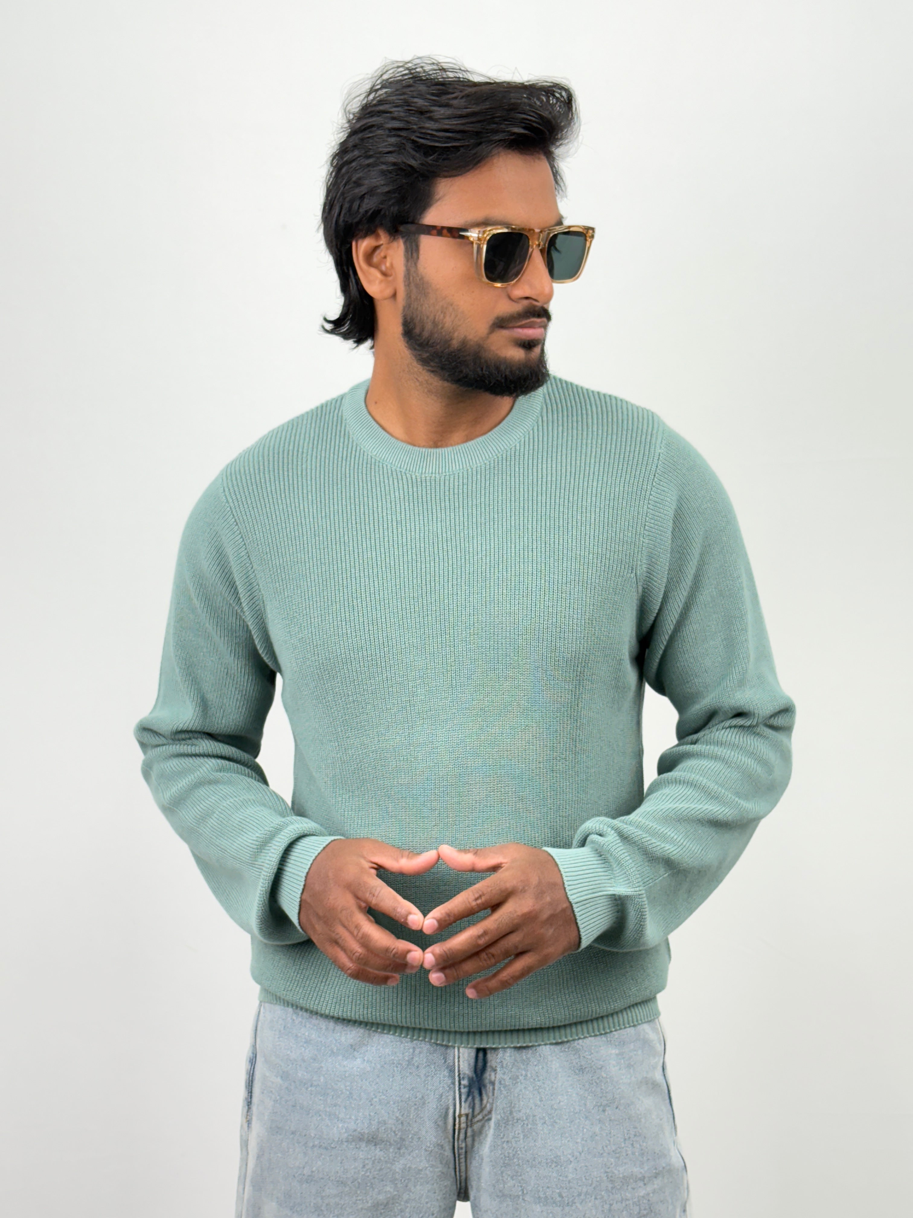 Aqua Full Sleeve T-Shirt