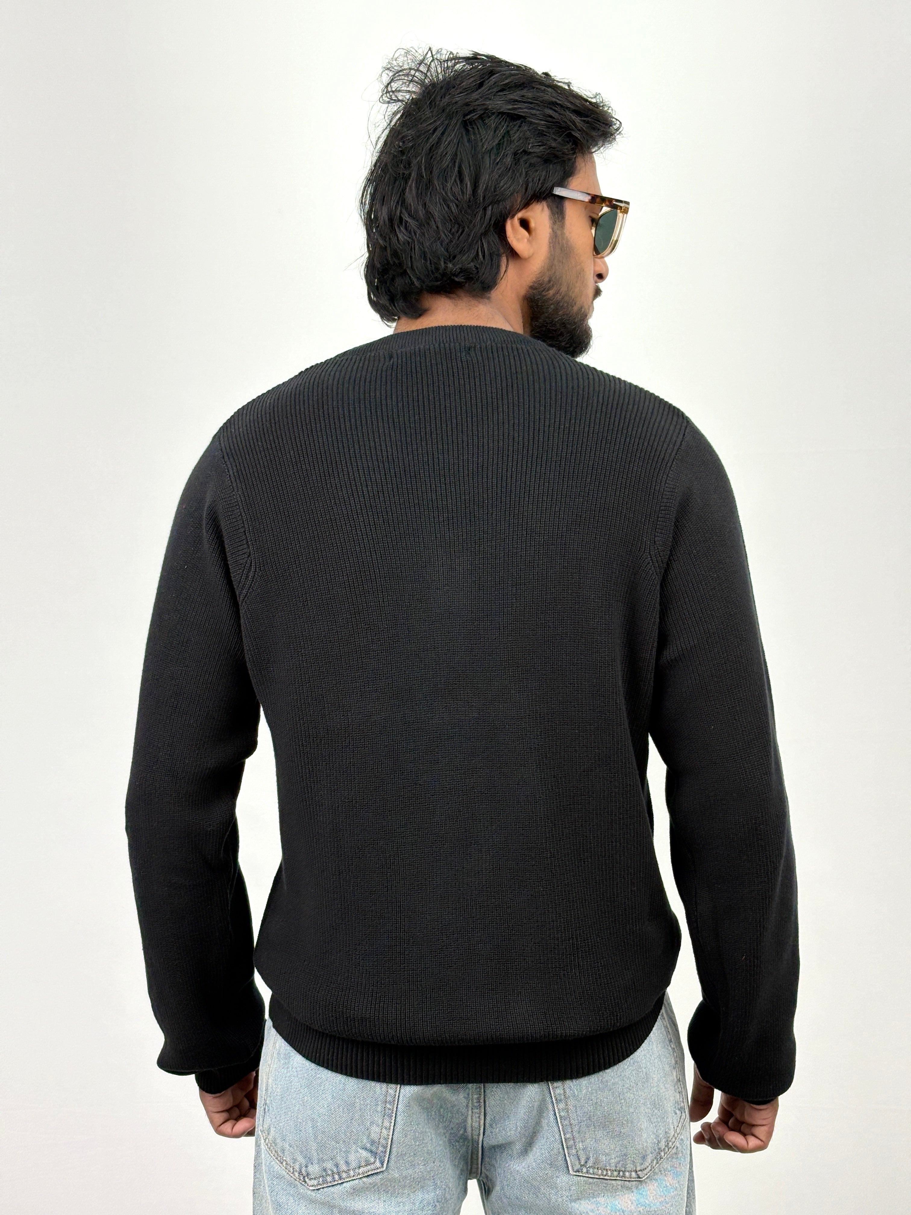 Black Full Sleeve T-Shirt