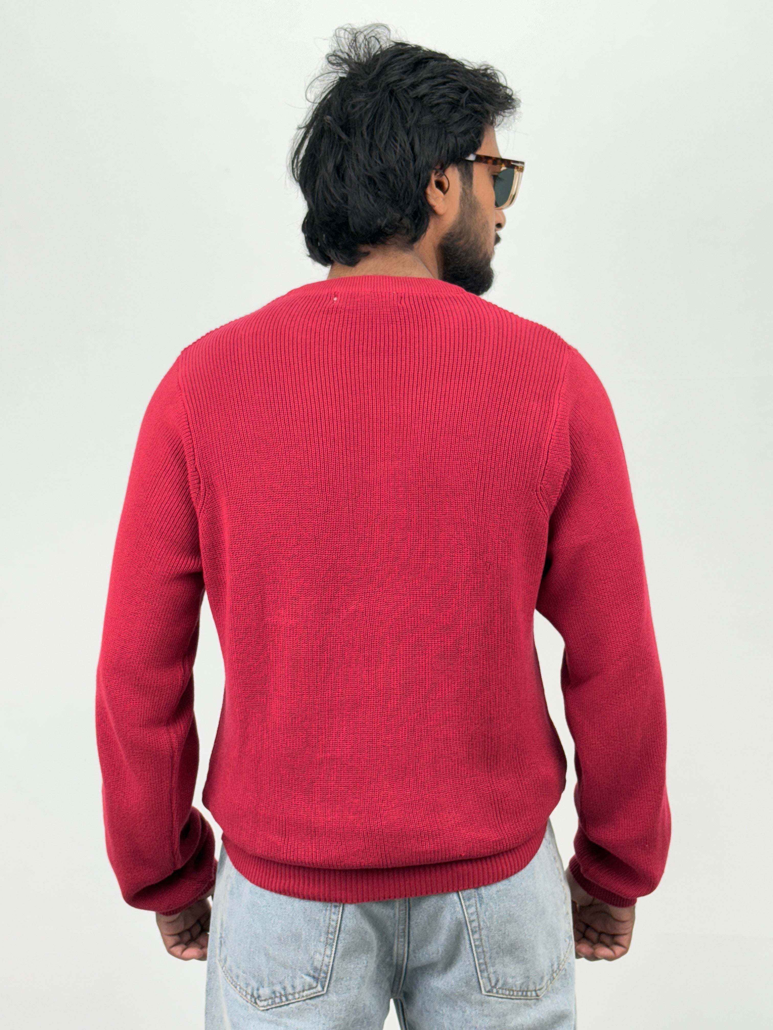 Red Full Sleeve T-Shirt