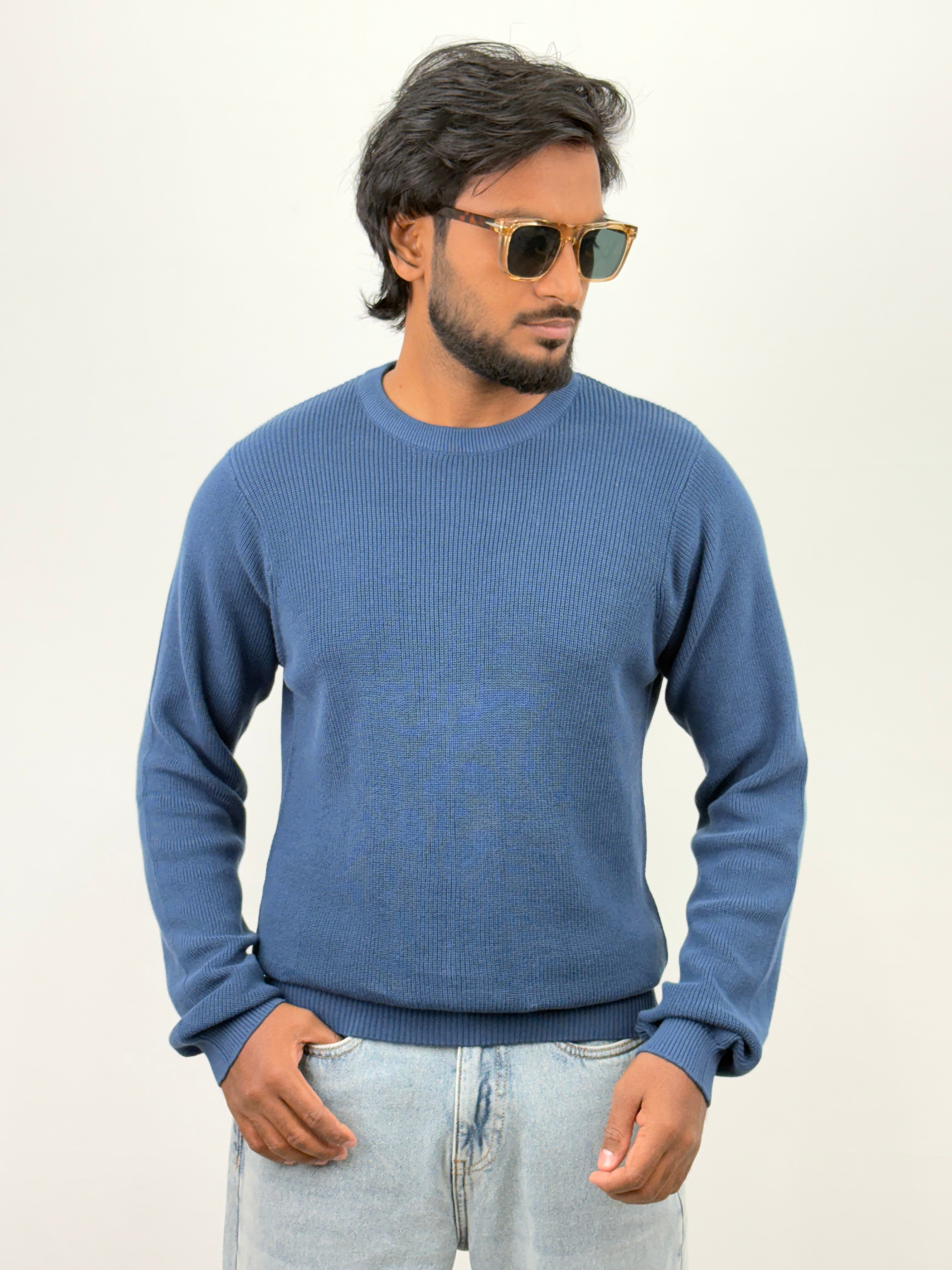 Navy Full Sleeve T-Shirt