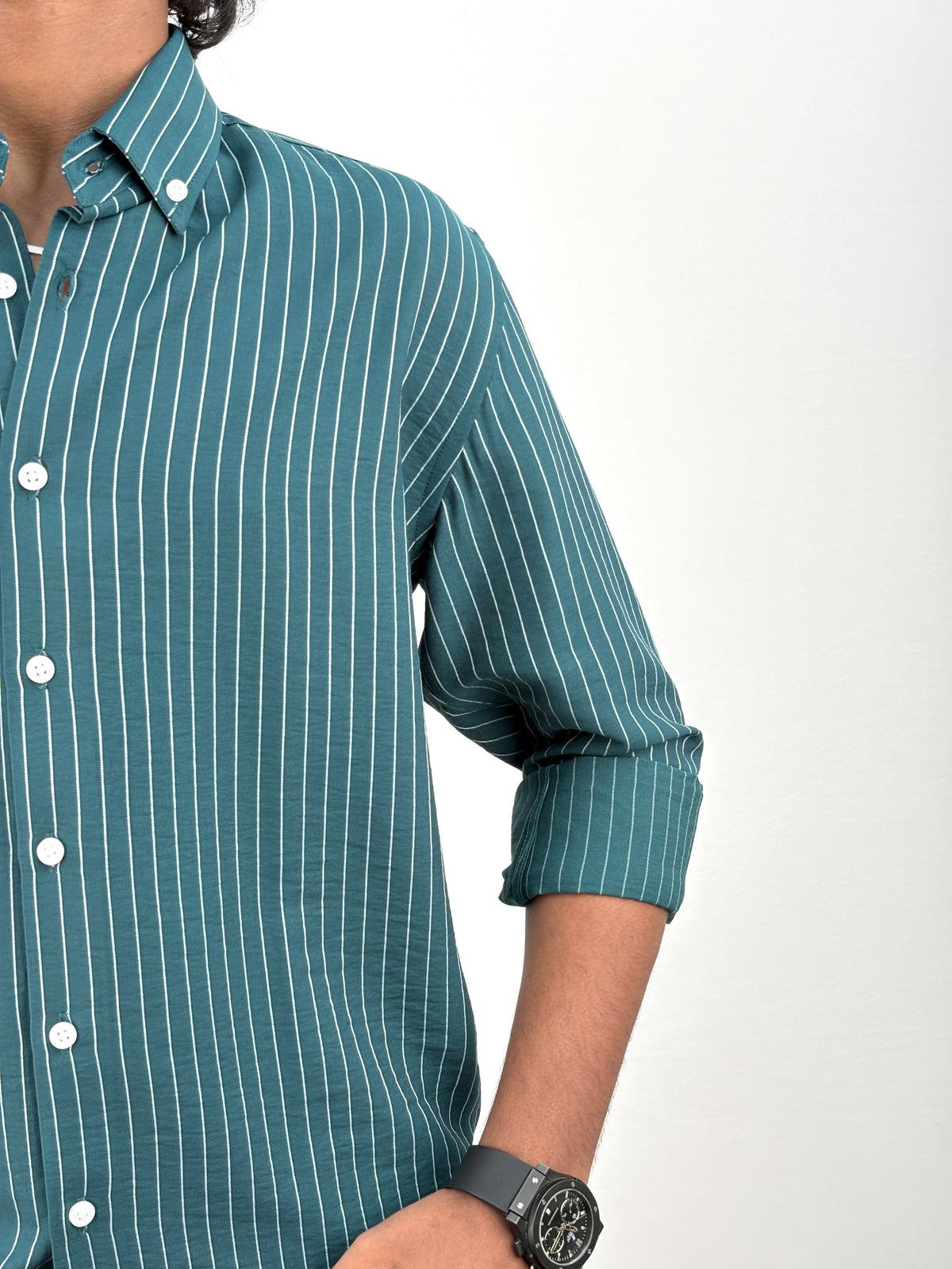 Aqua IMP Stripe Shirt 1