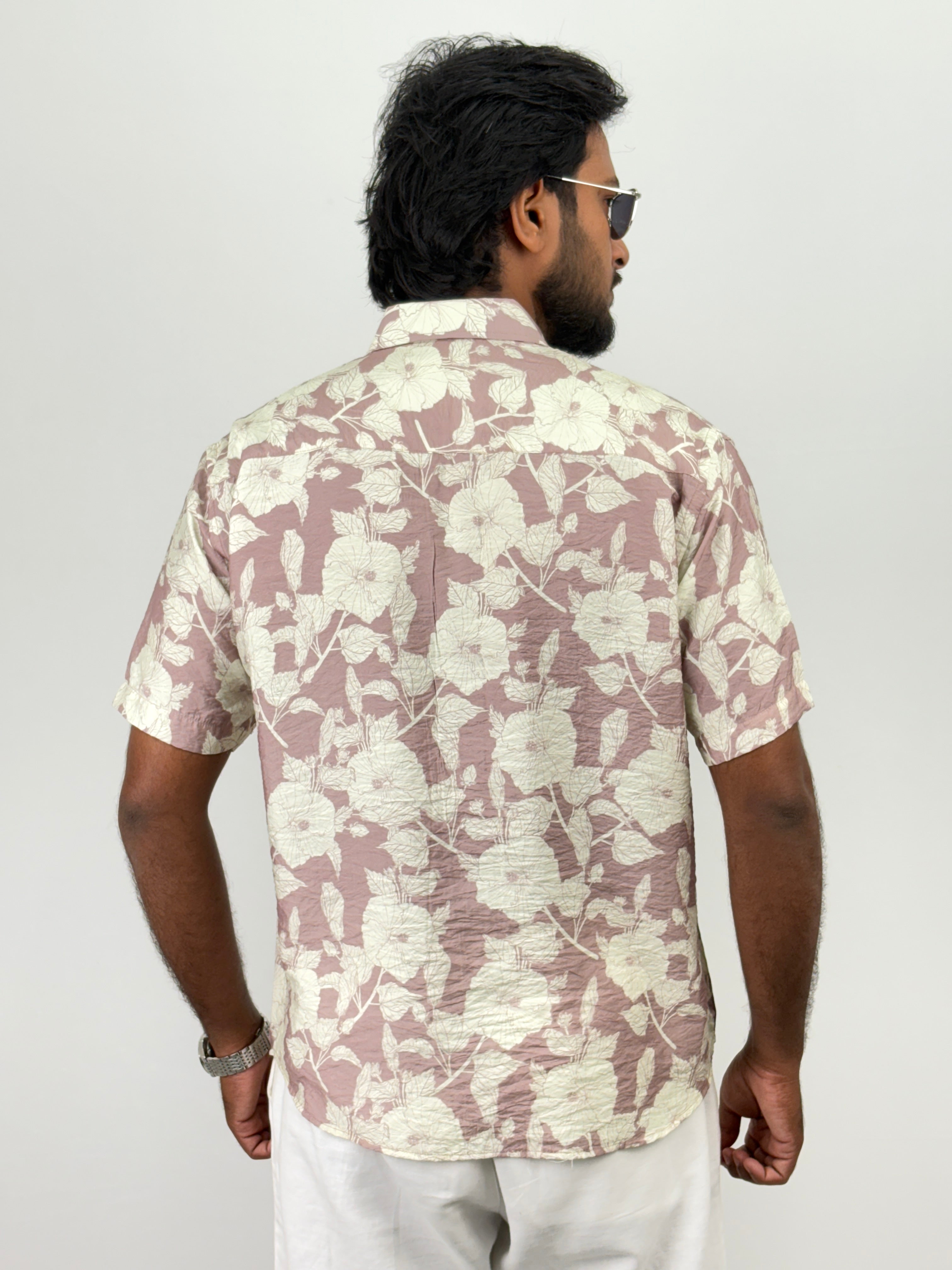 Cherry Half Sleeve Printed Shirt