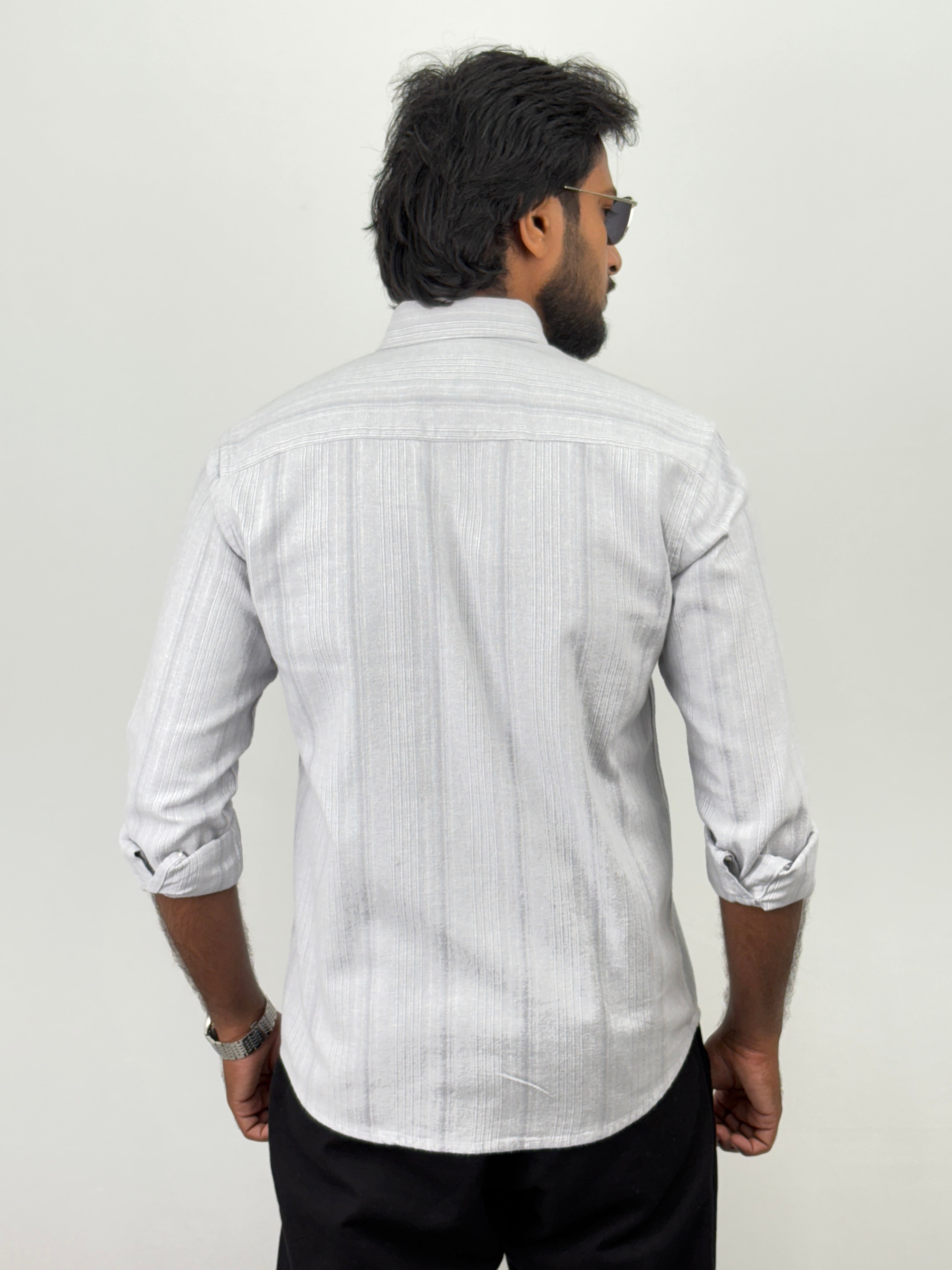 Light Grey Stripe Shirts