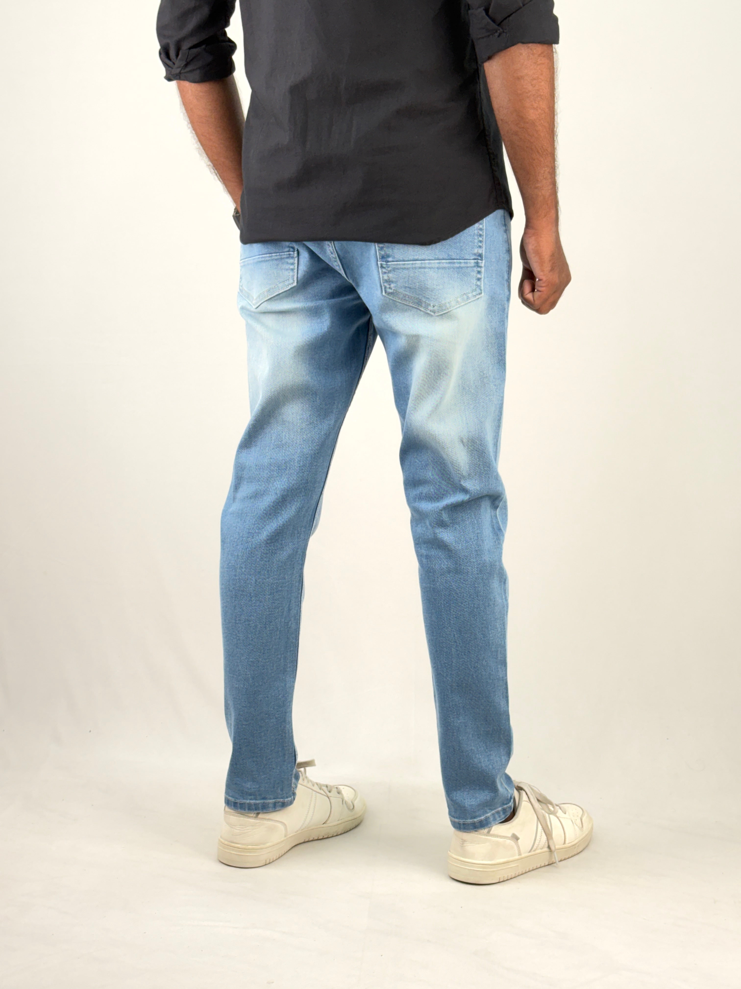 Light Blue Ankle Fit Jean