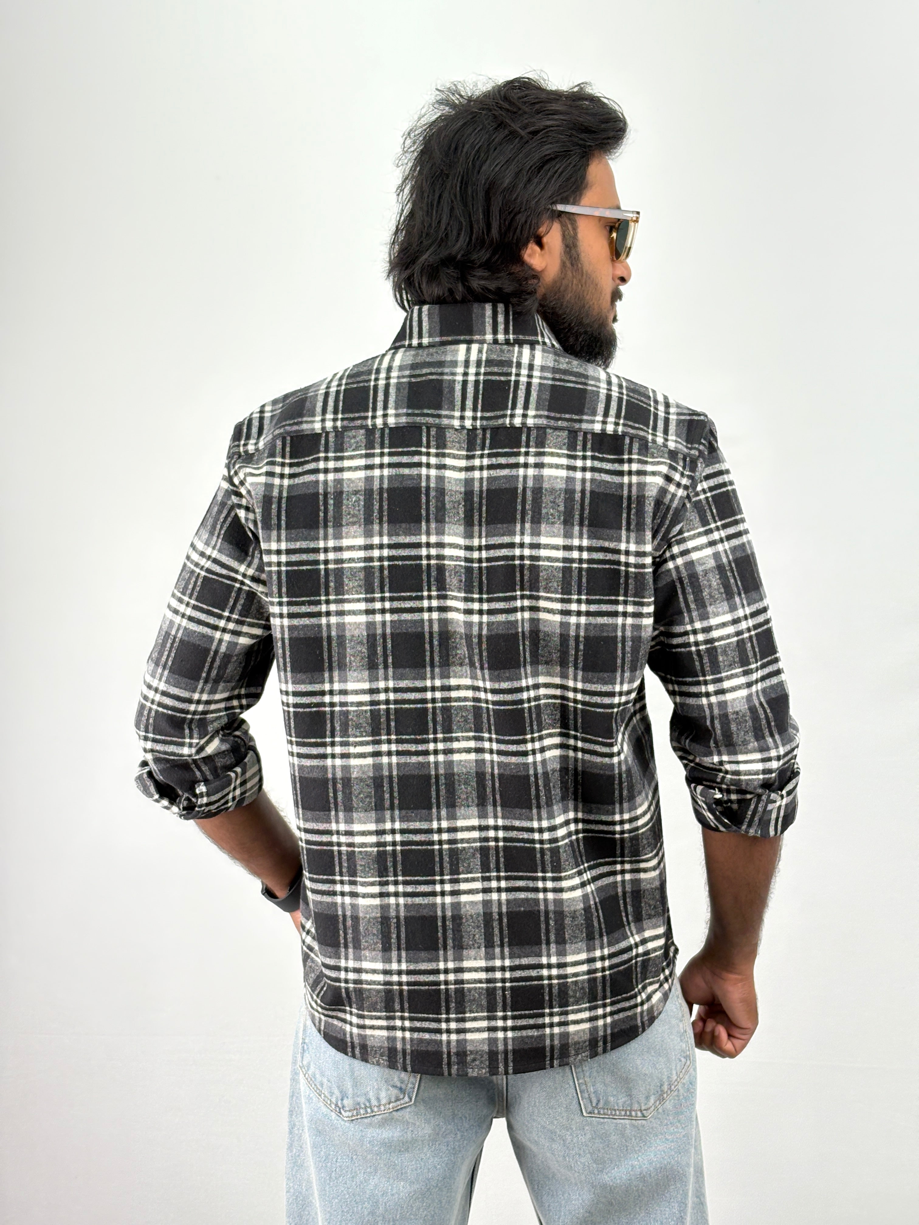 Black Flannel Shirt