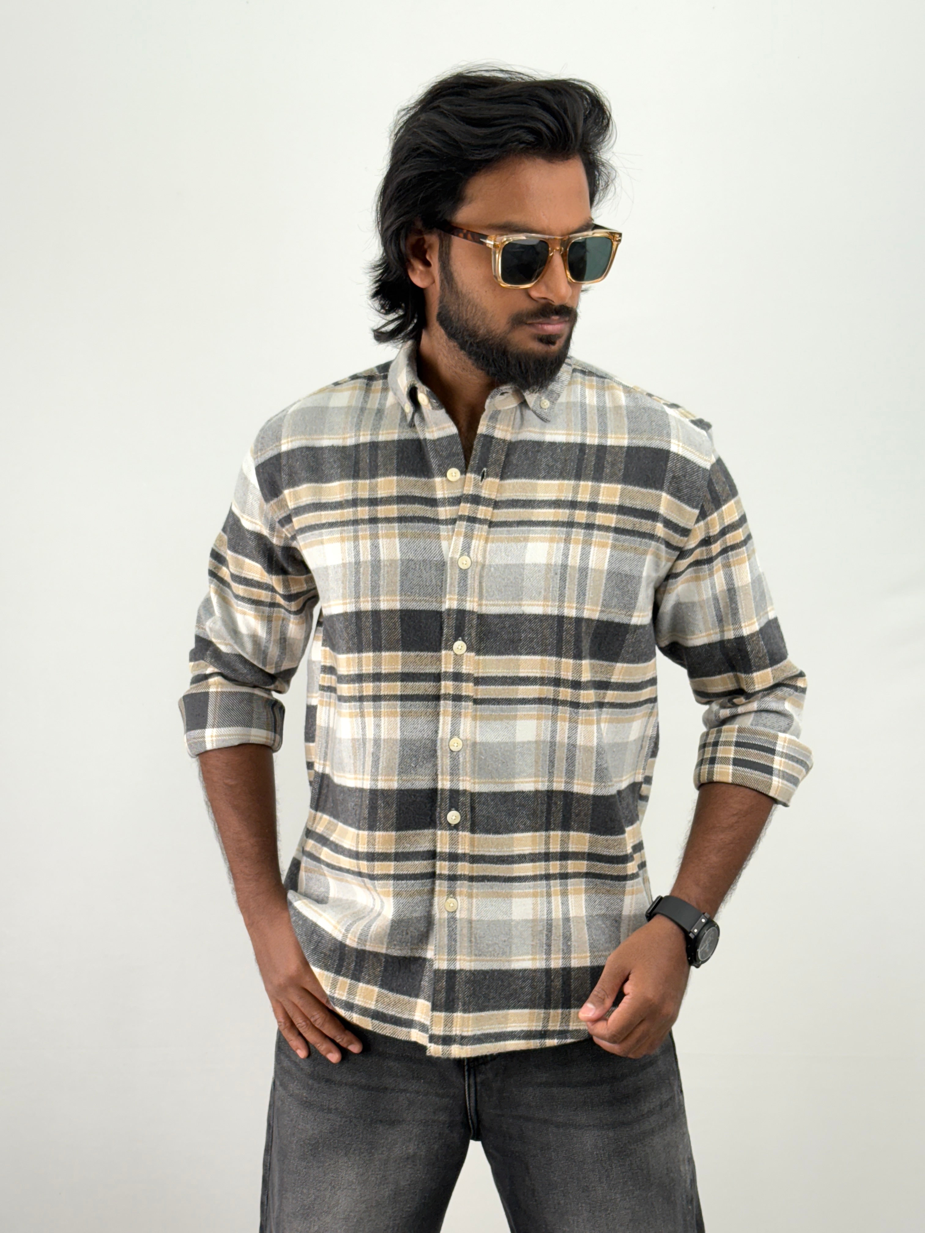 Grey Flannel Shirt
