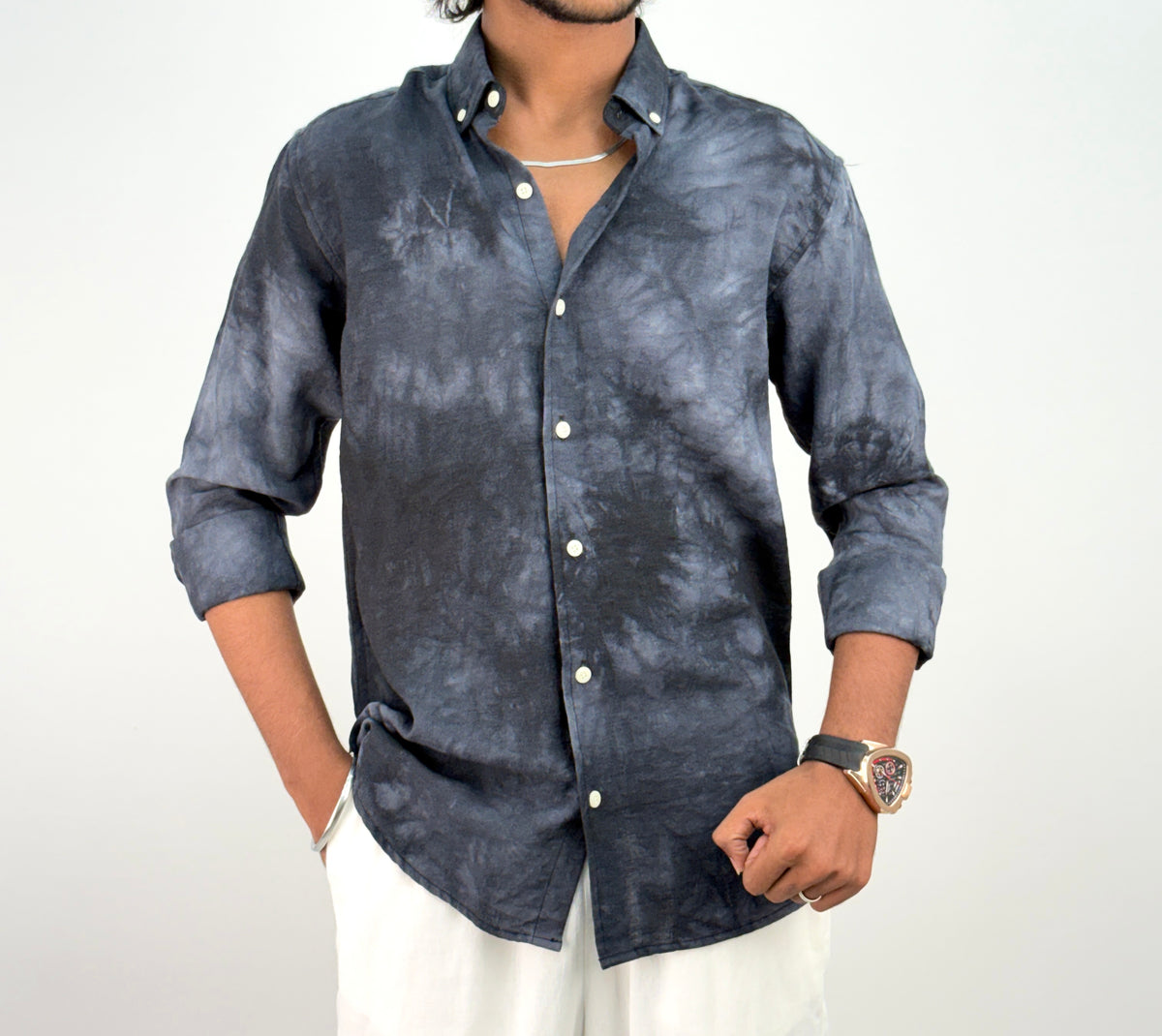 Charcol IMP Acid Wash Shirt