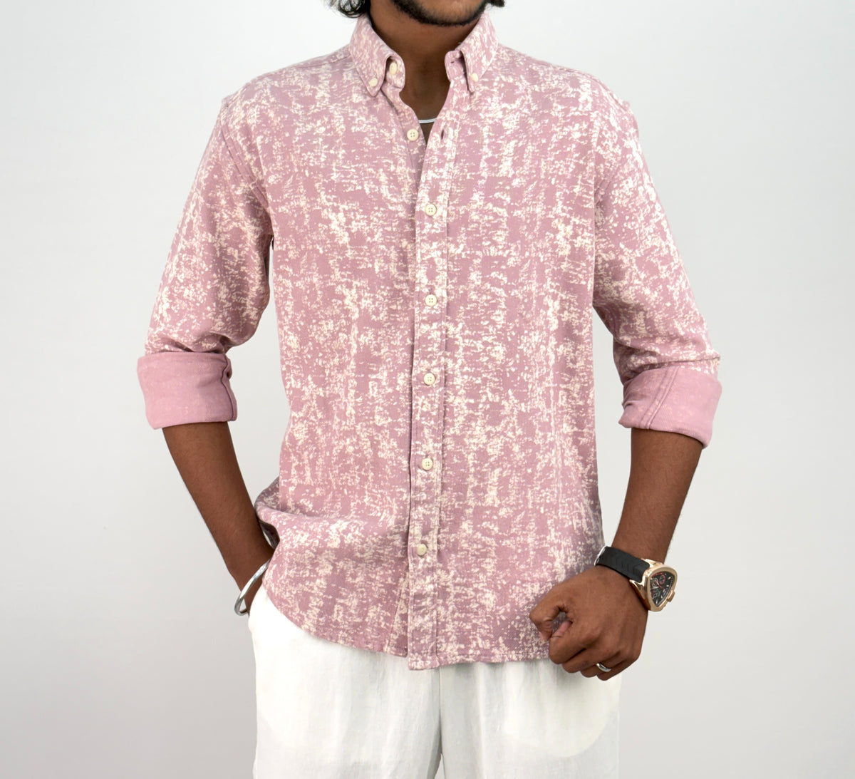 Lavender Denim Shirt