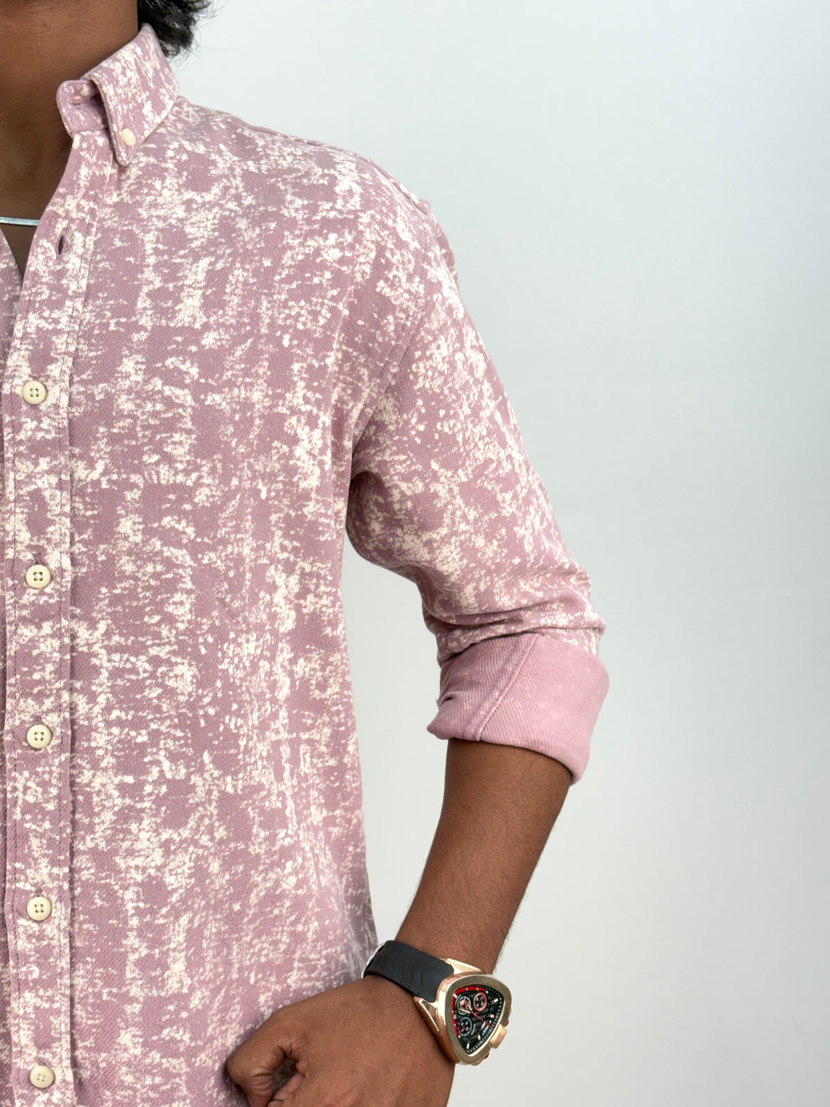 Lavender Denim Shirt