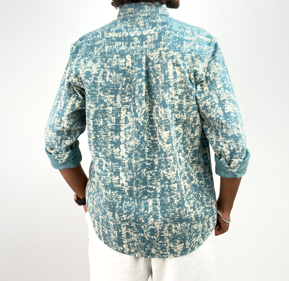 Aqua Denim Shirt