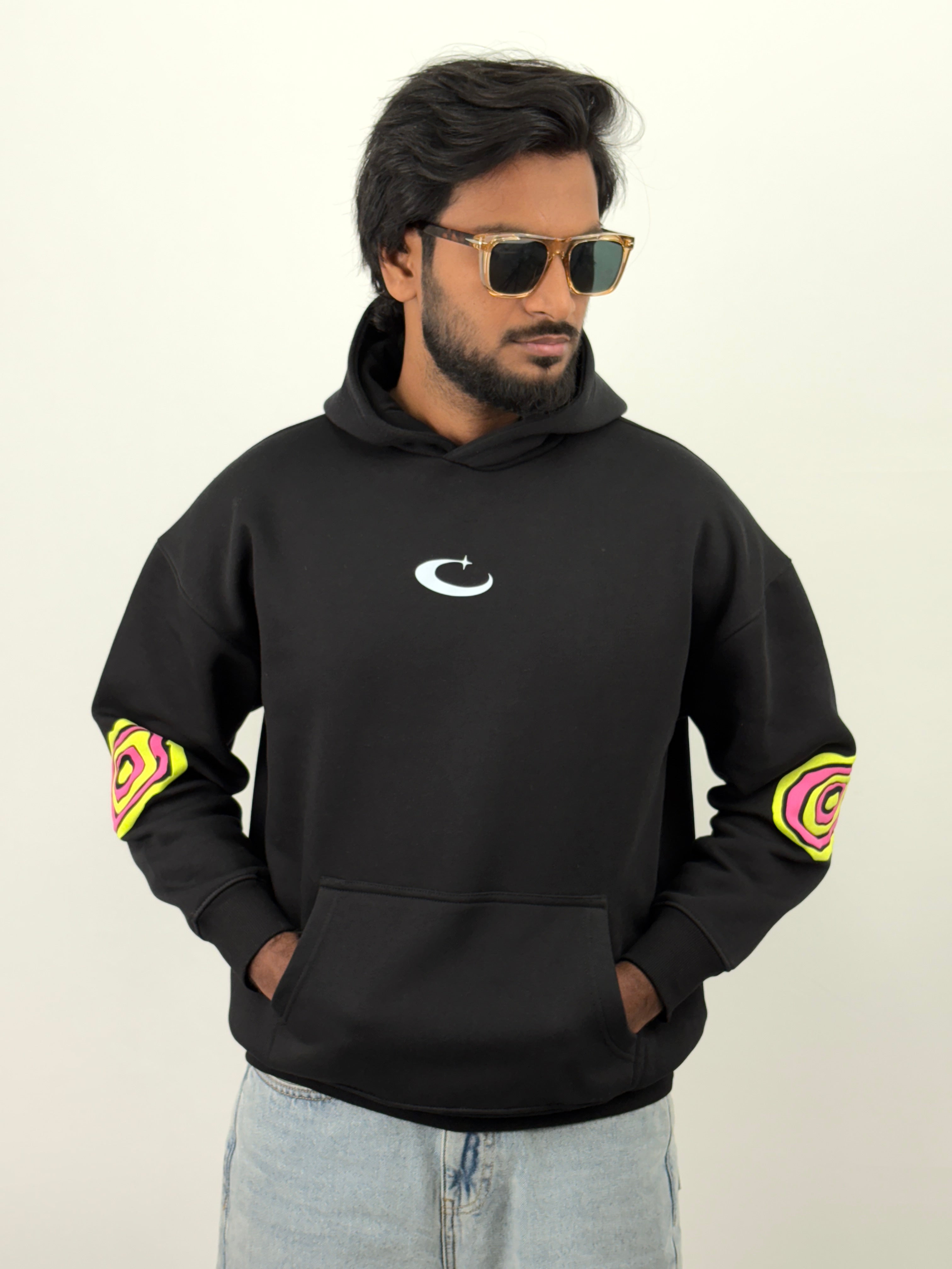 Black Oversized Hoodie