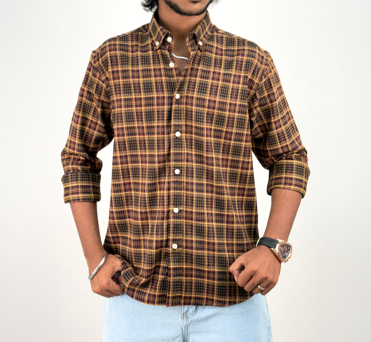 Yellow IMP Flannel Shirt 9