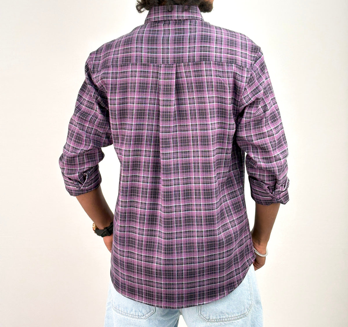 Pink IMP Flannel Shirt 9