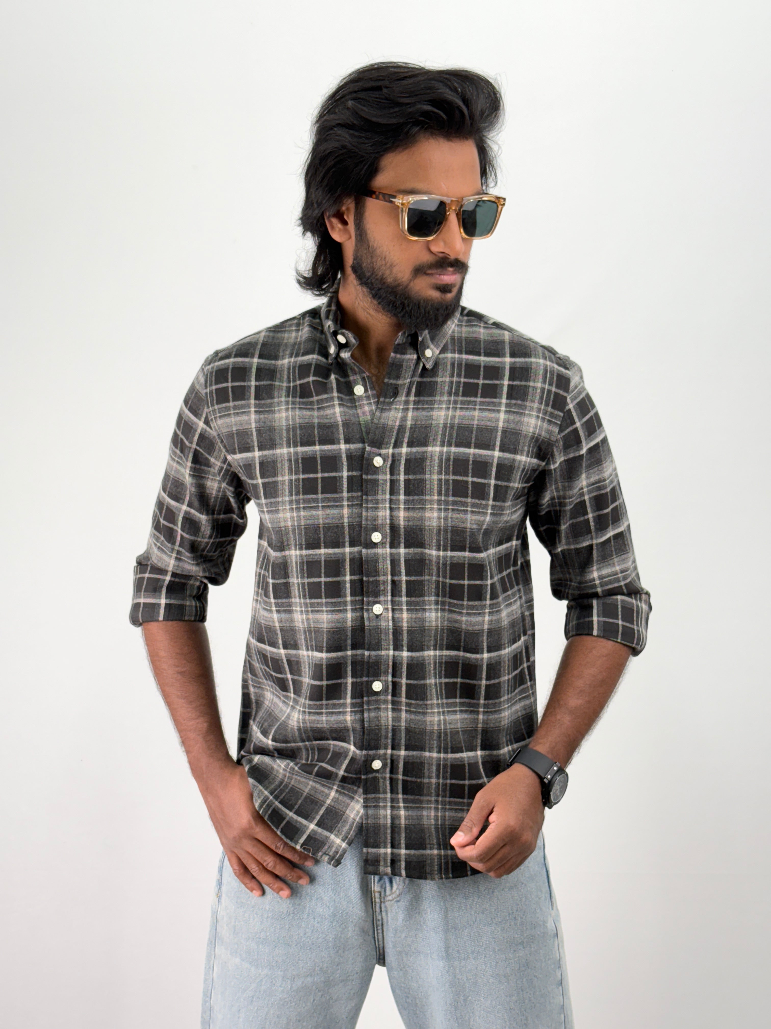 Grey Flannel Shirt