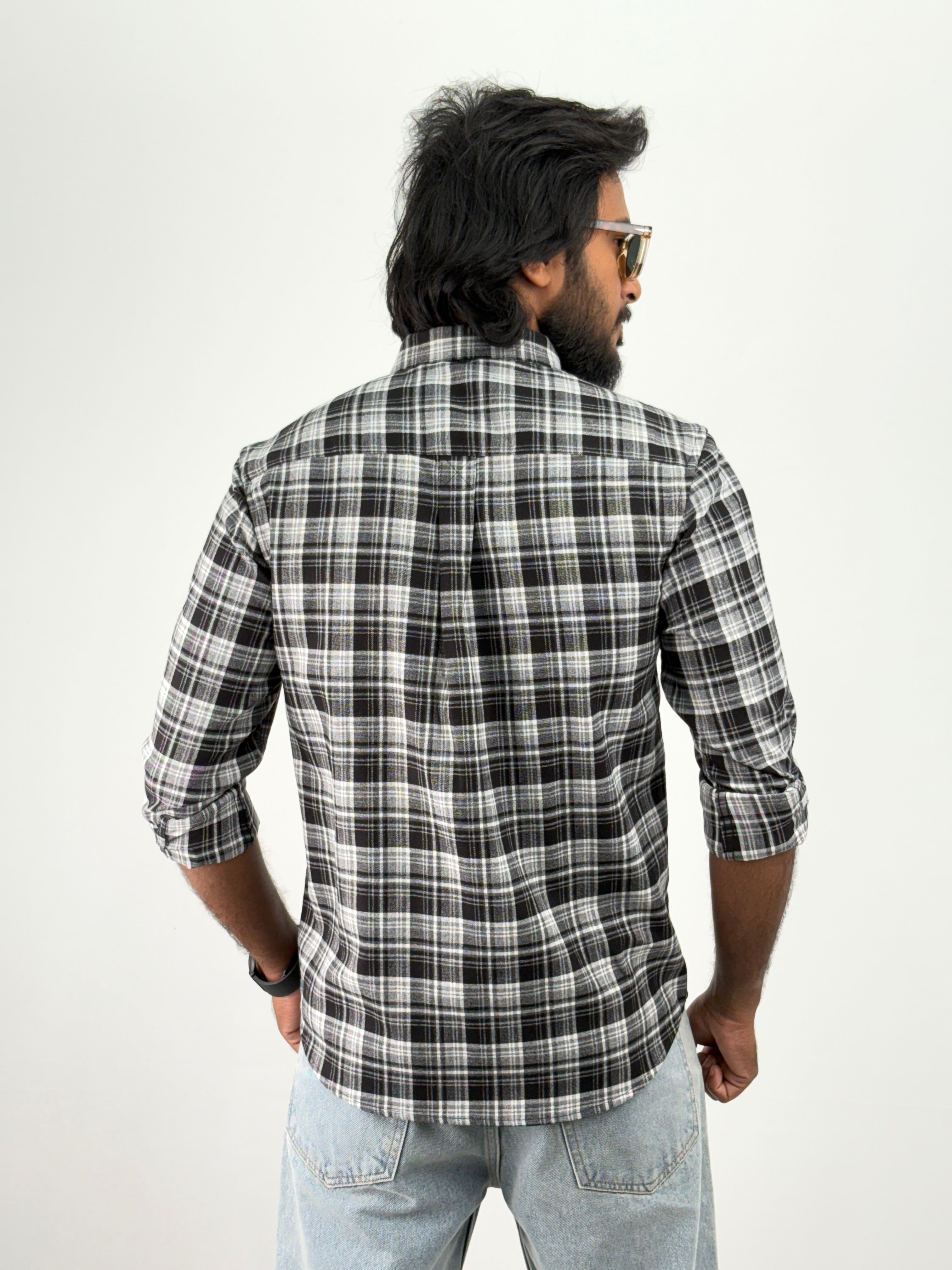 Black Flannel Shirt