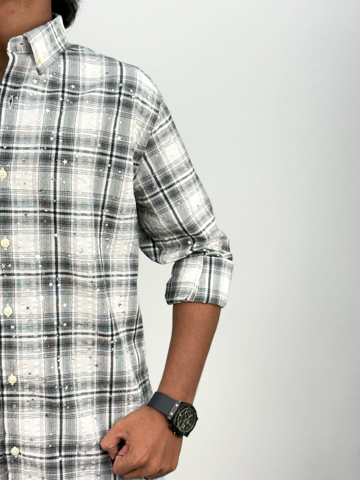 White Star Checks Shirt 1