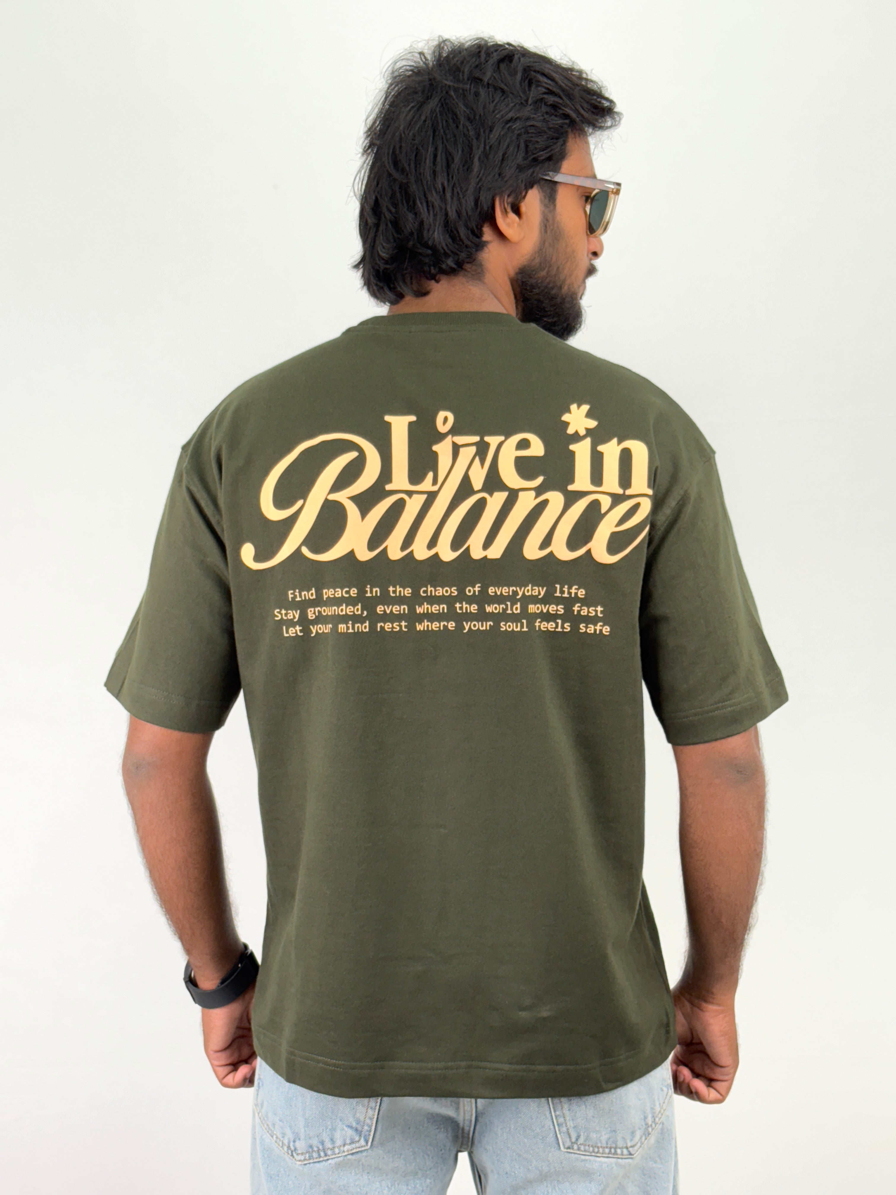 Dark Green Oversized T-Shirt