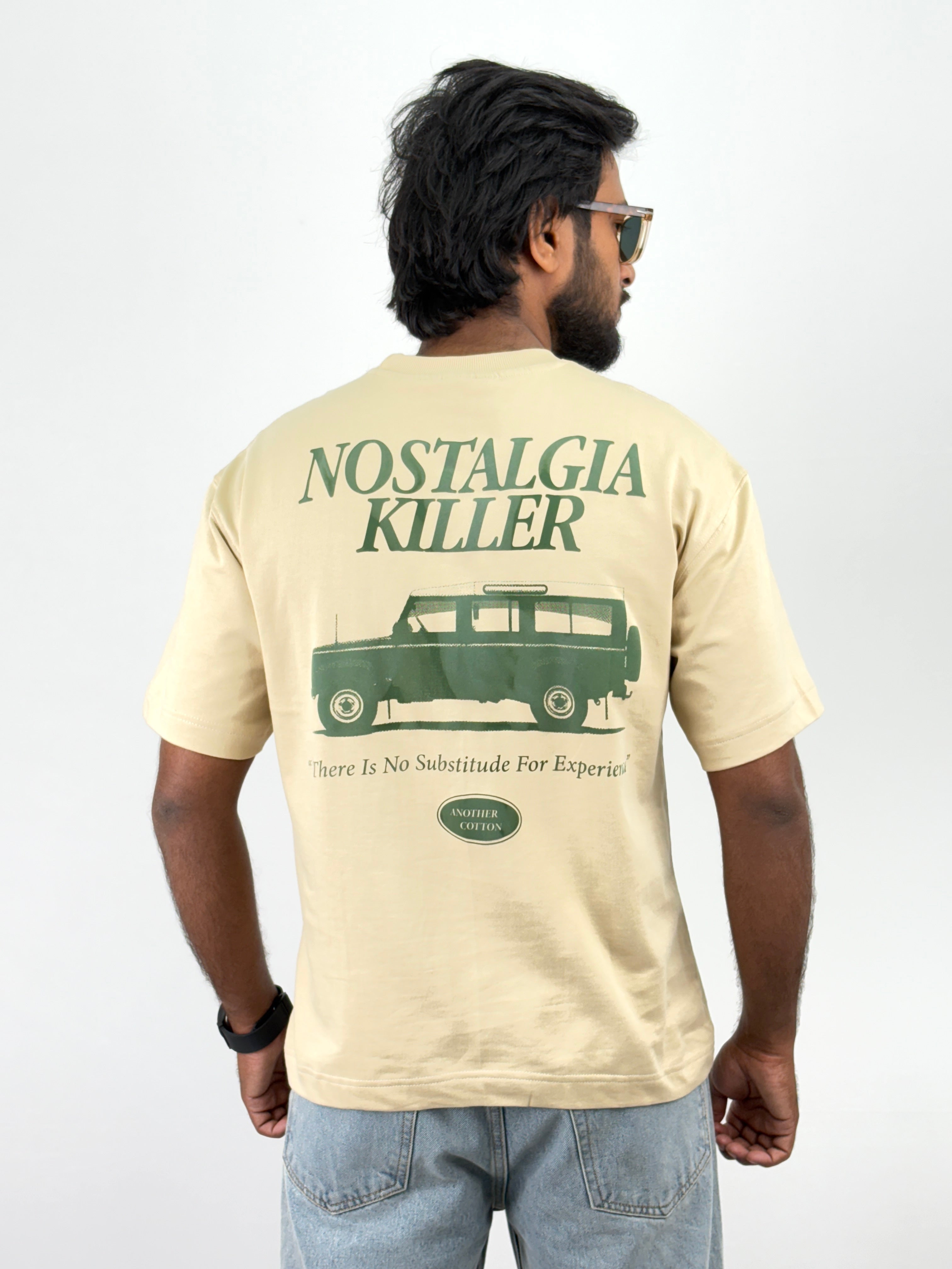 Cream Oversized T-Shirt