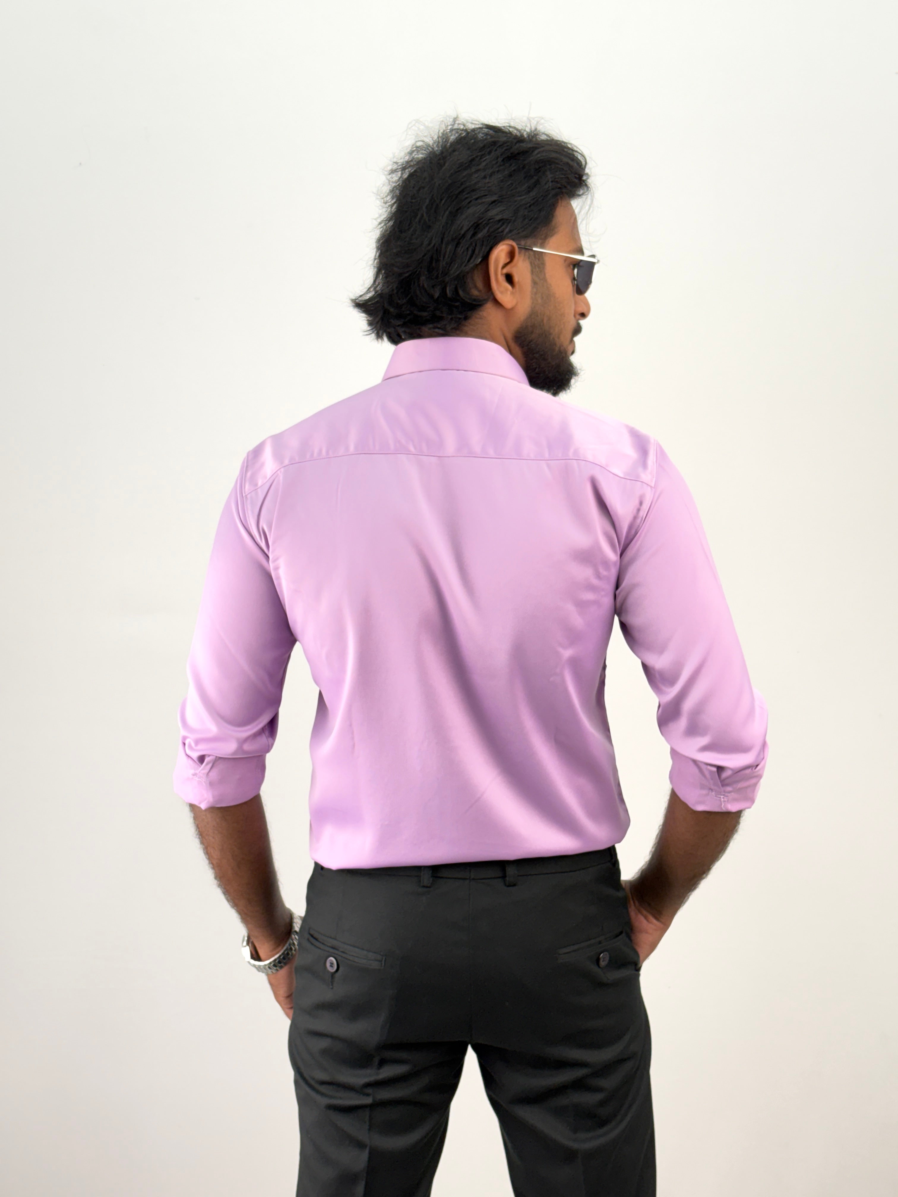 Pink Designer Stone Work Shirt 15