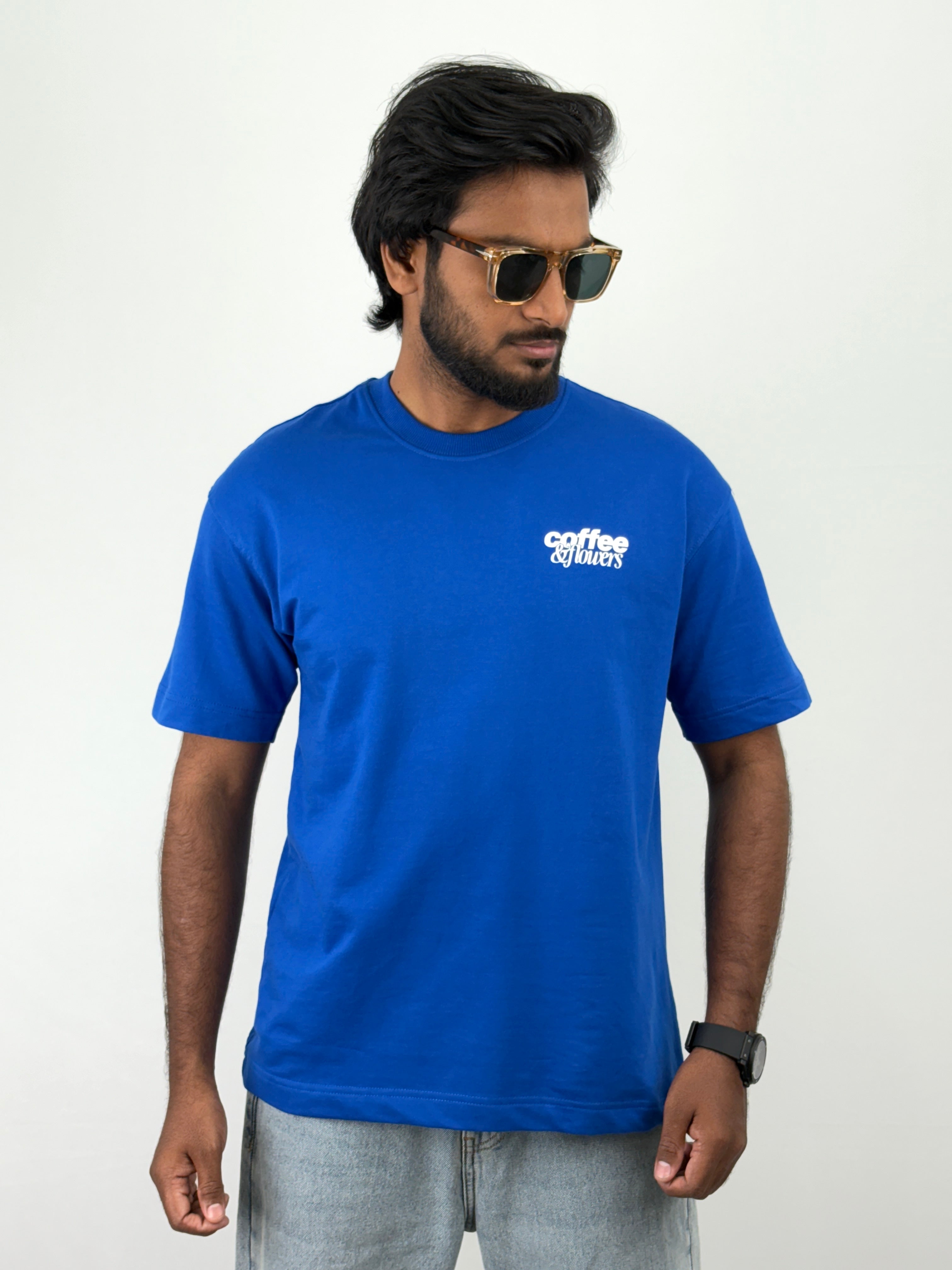 Blue Oversized T-Shirt