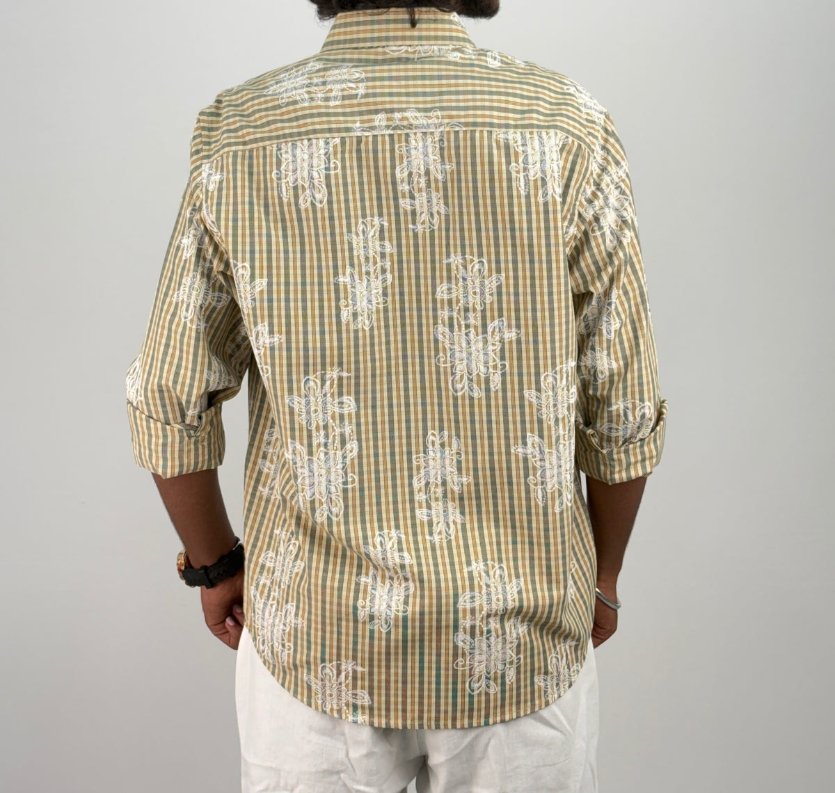Yellow IMP Printed Checks Shirt