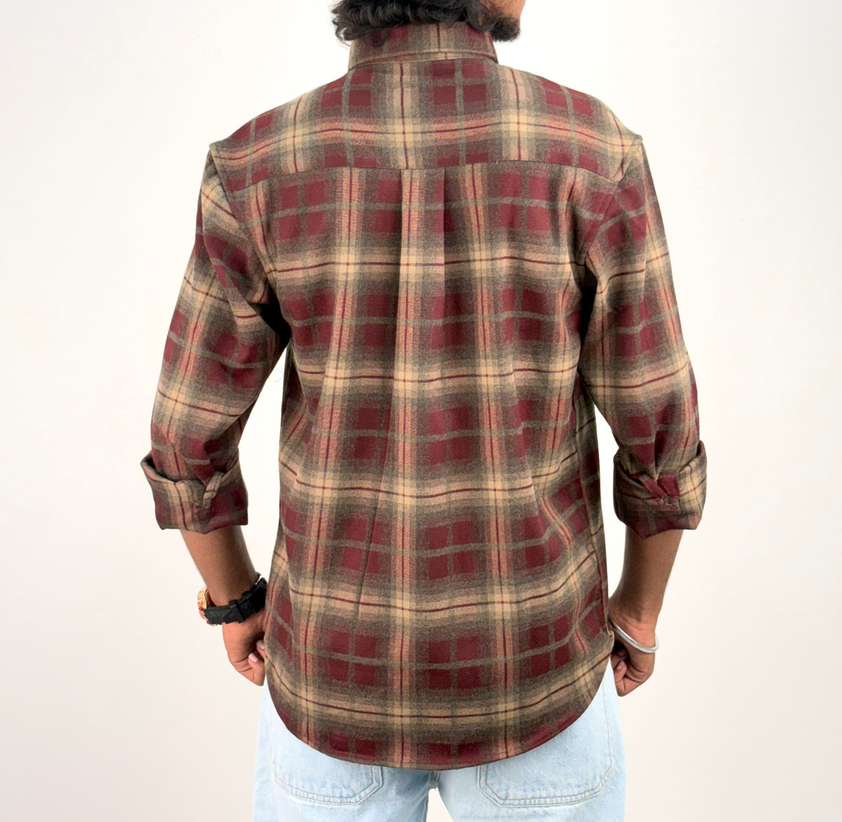 Maroon IMP Flannel Shirt 10