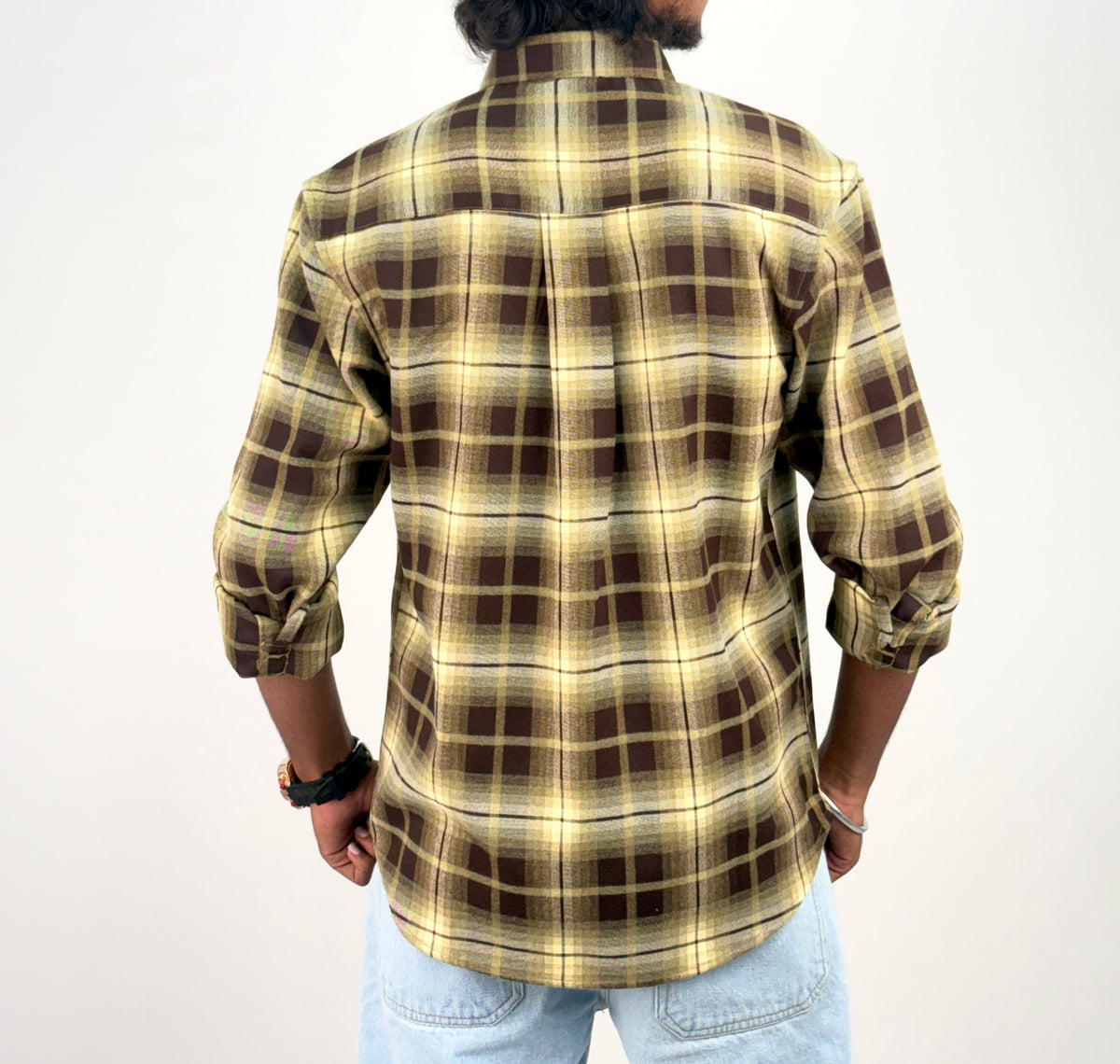 Olive IMP Flannel Shirt 10
