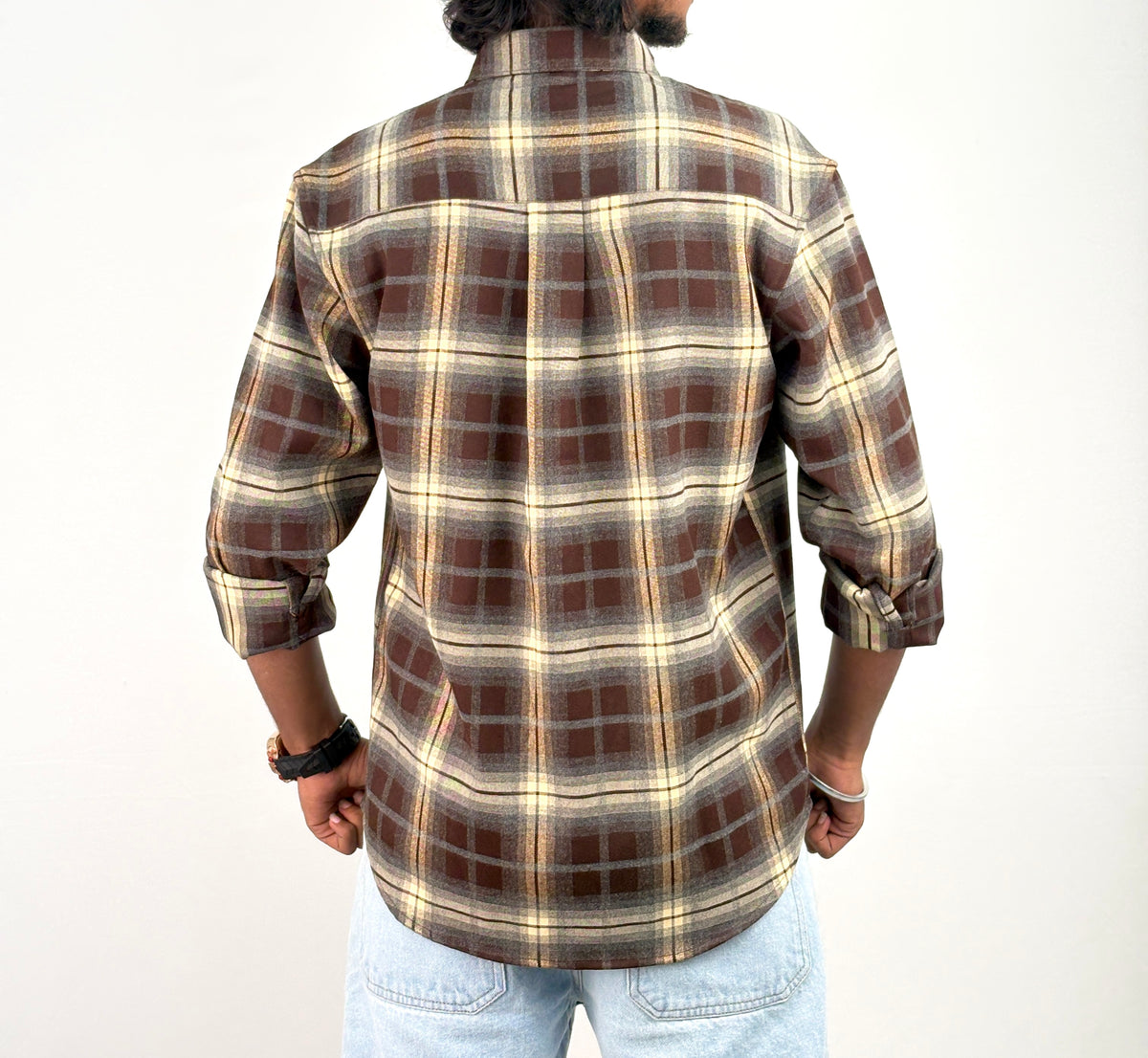 Brown IMP Flannel Shirt 10