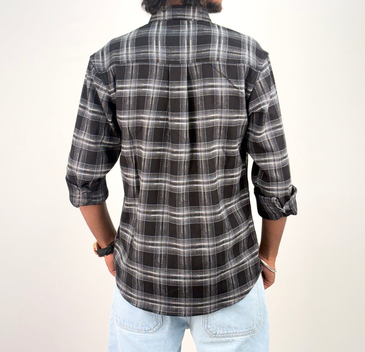 Black IMP Flannel Shirt 10