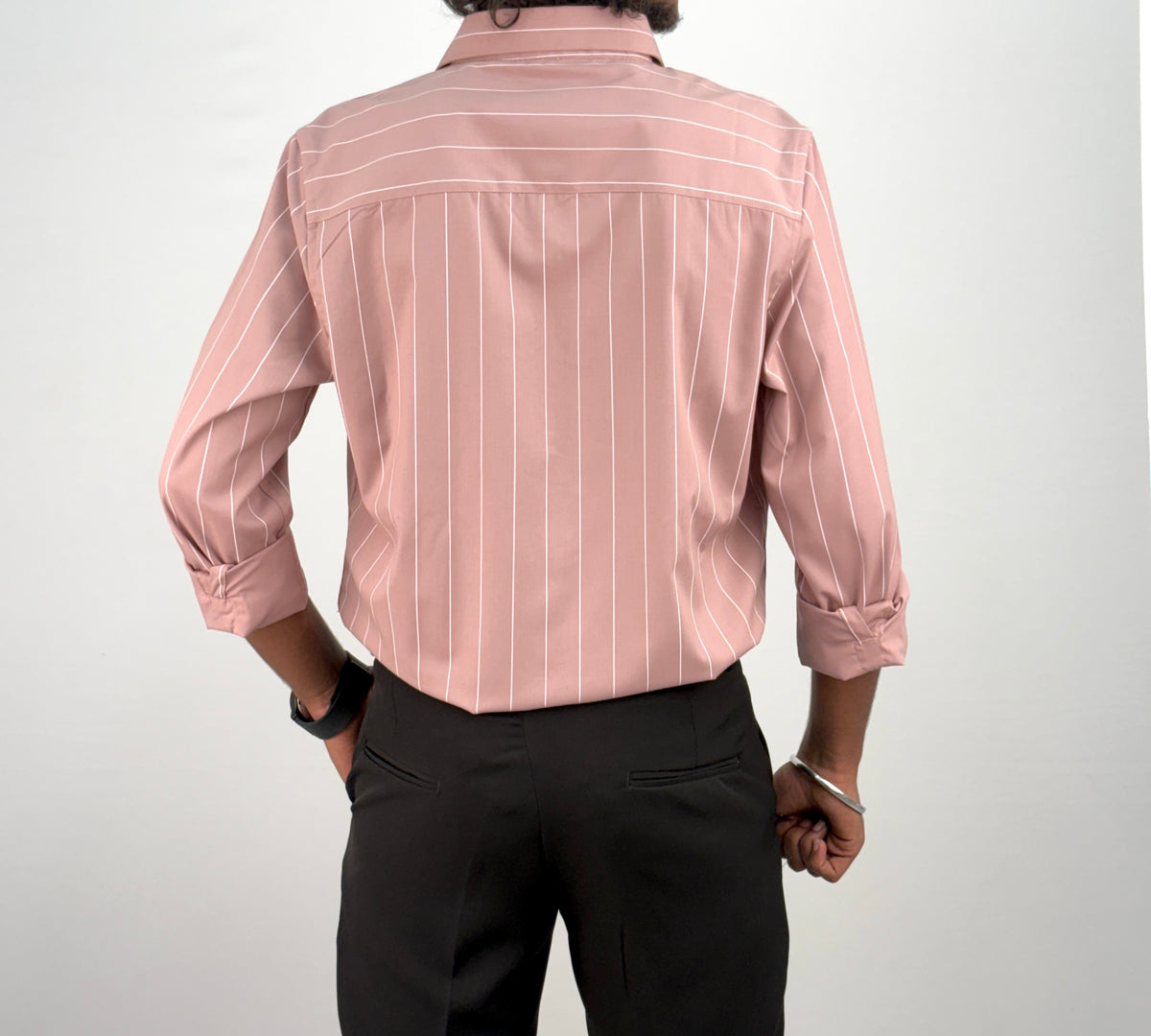 Peach IMP Stripe Shirt